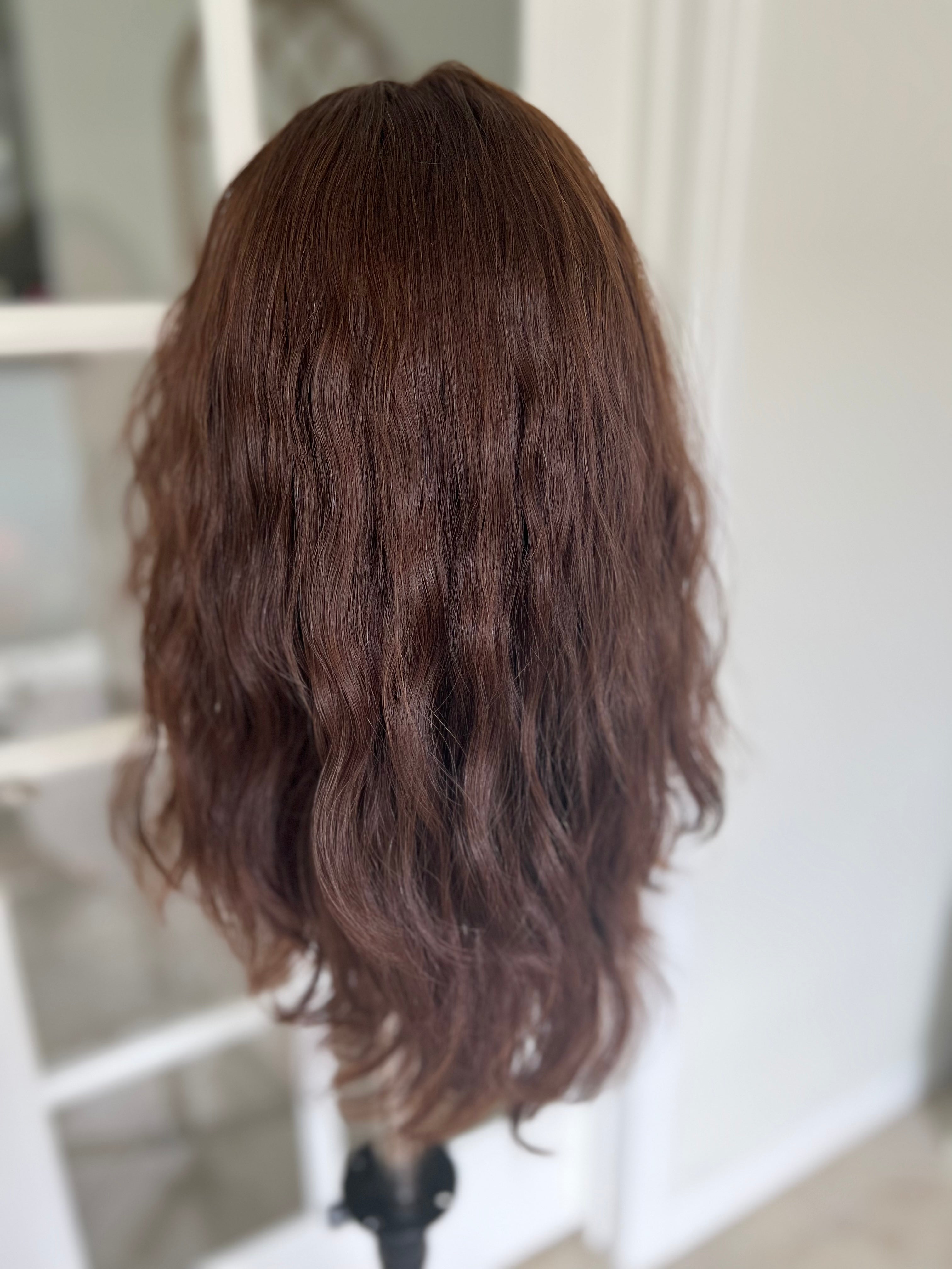 "Yara" Slight Wavy 8x8 Topper