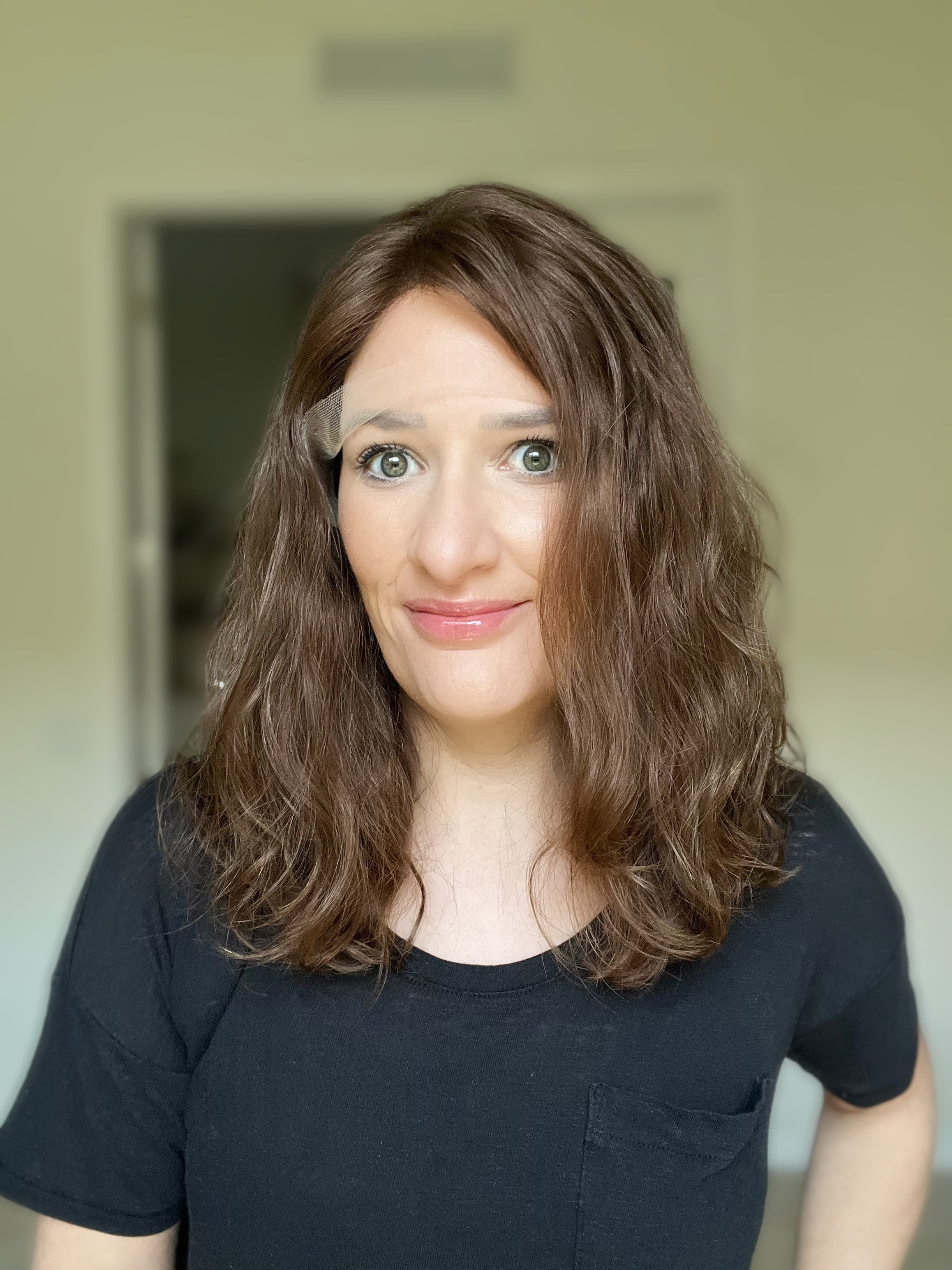 Pearl Collection no.3 Virgin Slavic Wavy Lace Top Wig (XS/S)