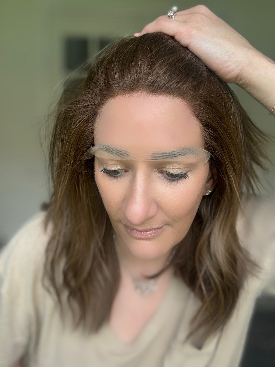 "Jennifer"  Lace Top Wig (M)