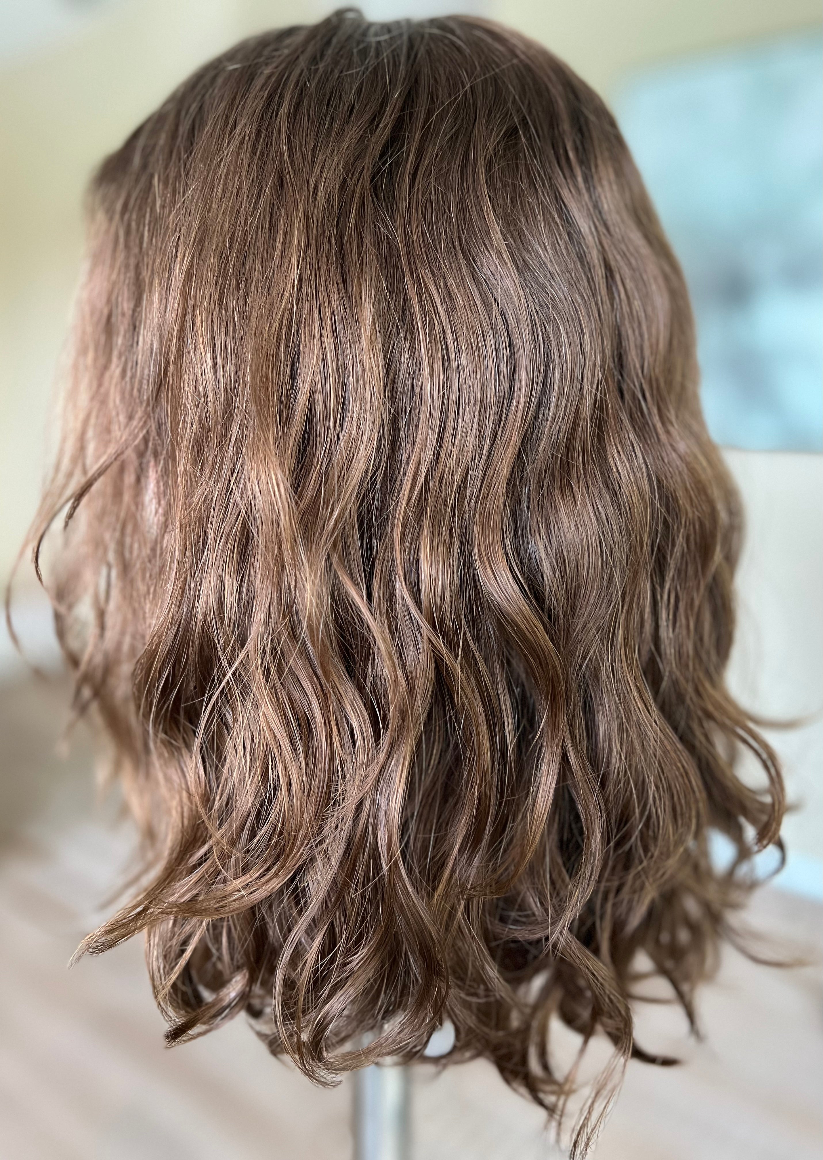 Pearl Collection no.3 Virgin Slavic Wavy Lace Top Wig (XS/S)
