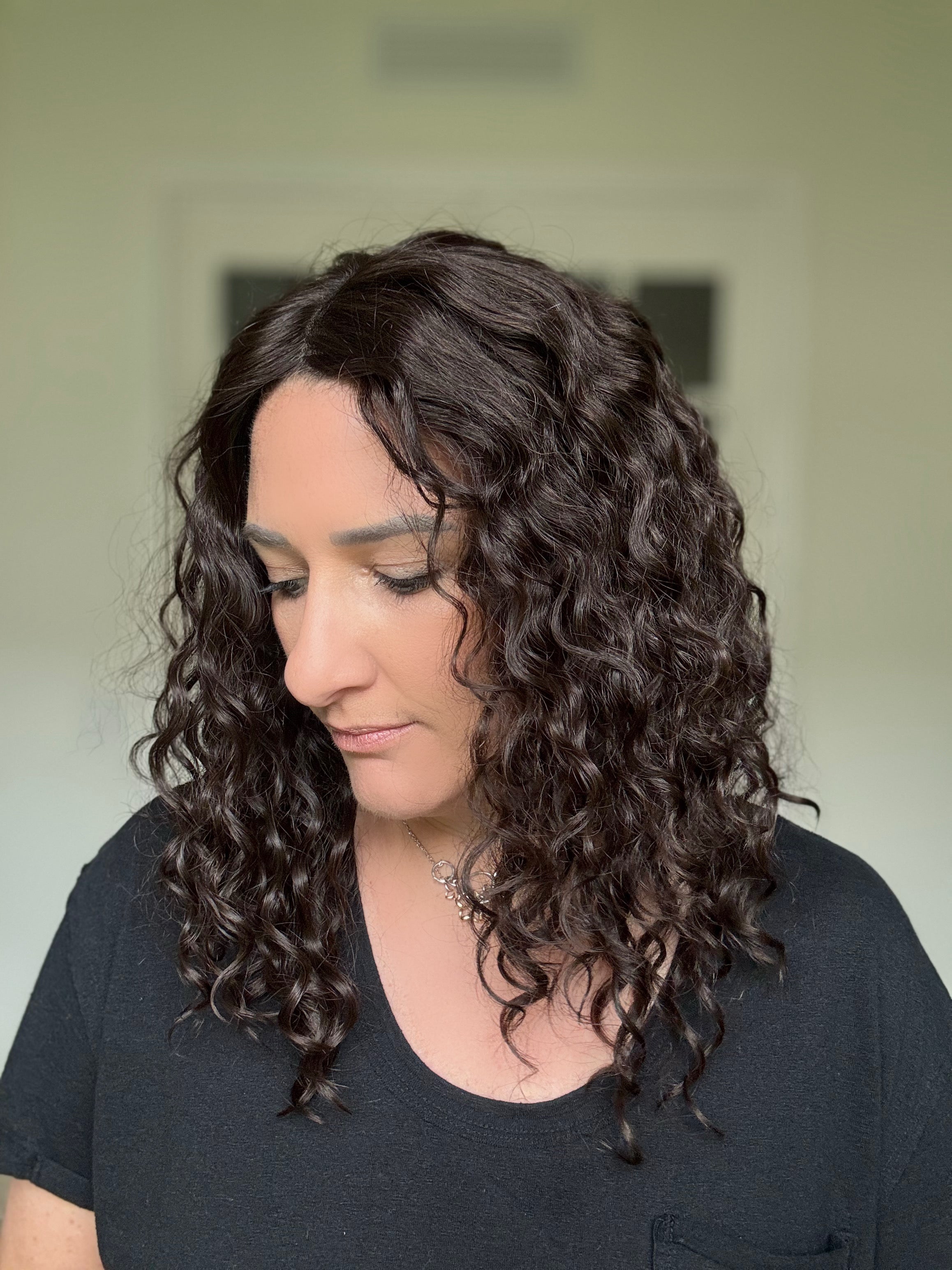 "Kelda" Curly 7x7 Topper