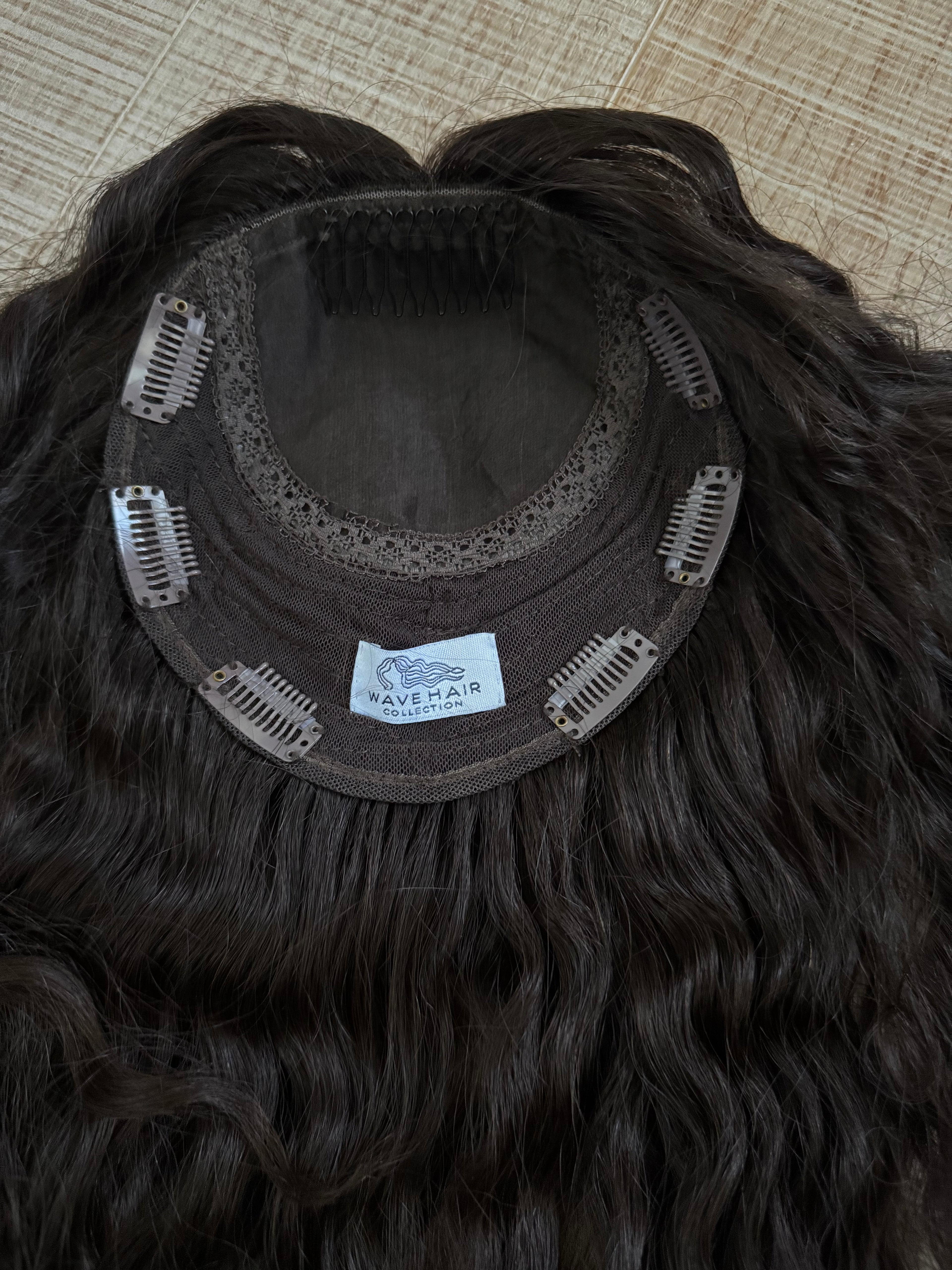 "Isla" 7x7 Curly Topper