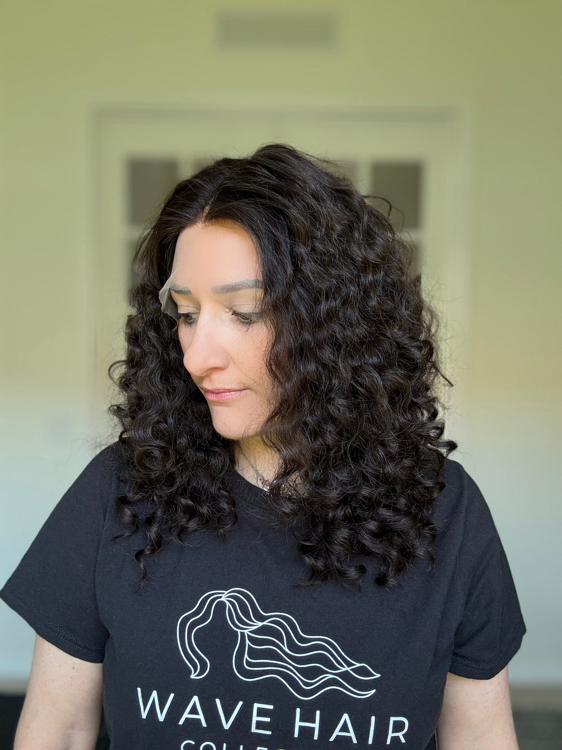 "Lana" Curly Lace Top Wig (S) **Final Sale**