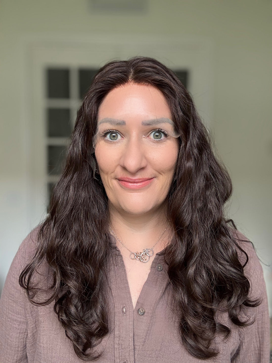 "Isla" Wavy Lace Top Wig (S)