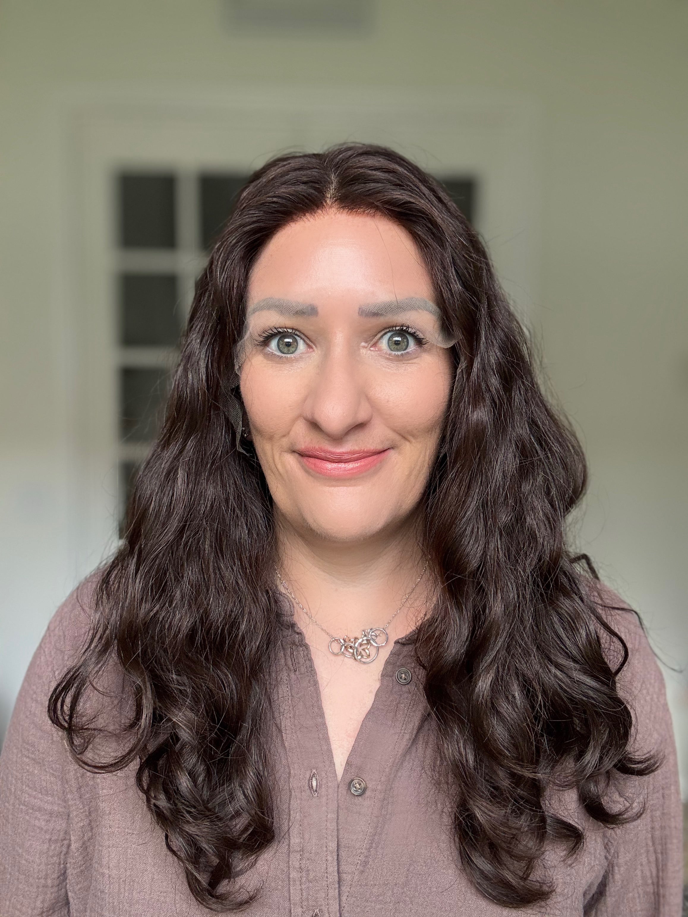 "Isla" Wavy Lace Top Wig (S)
