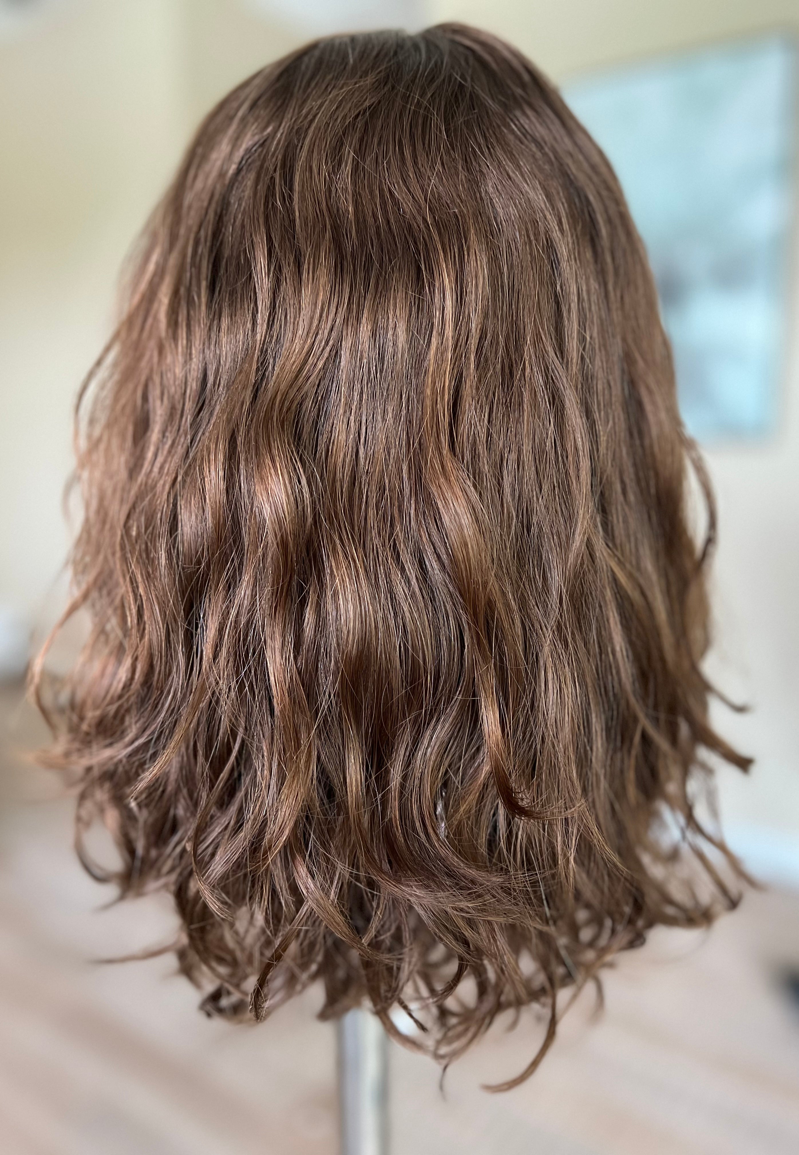 Pearl Collection no.3 Virgin Slavic Wavy Lace Top Wig (XS/S)