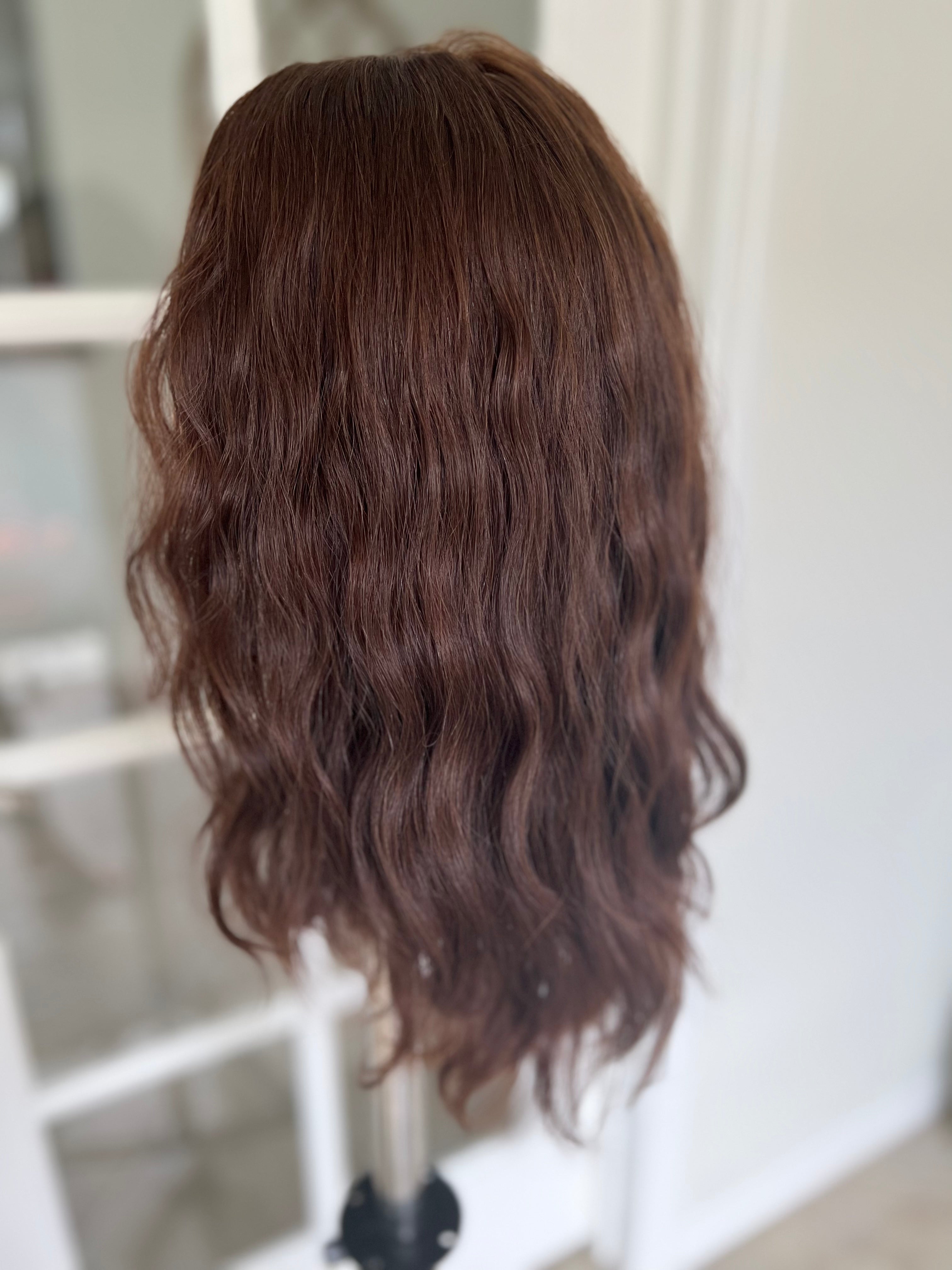 "Yara" Slight Wavy 8x8 Topper