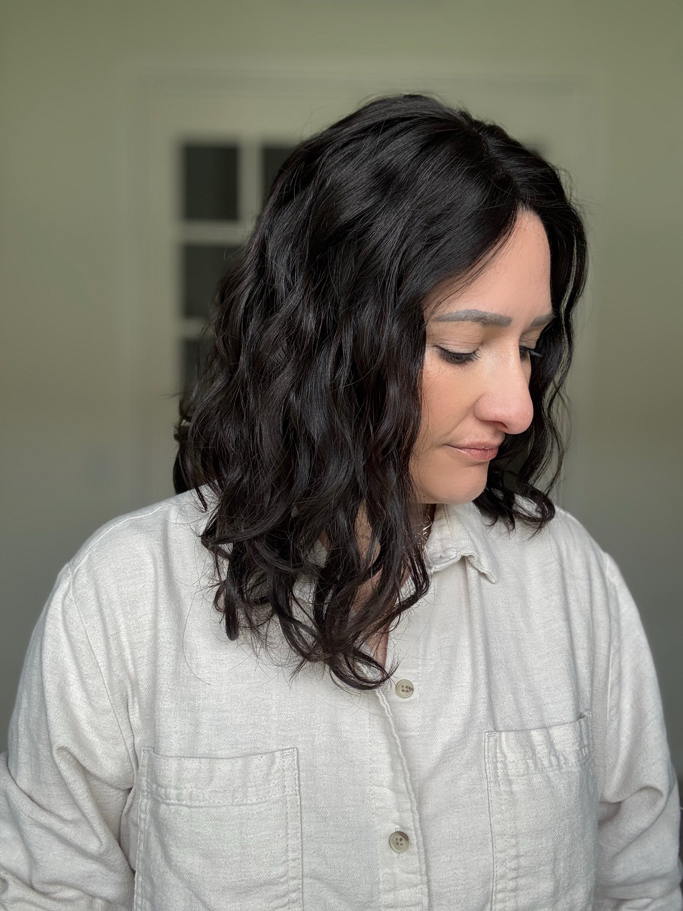 "Cari" 8x8 Wavy Topper