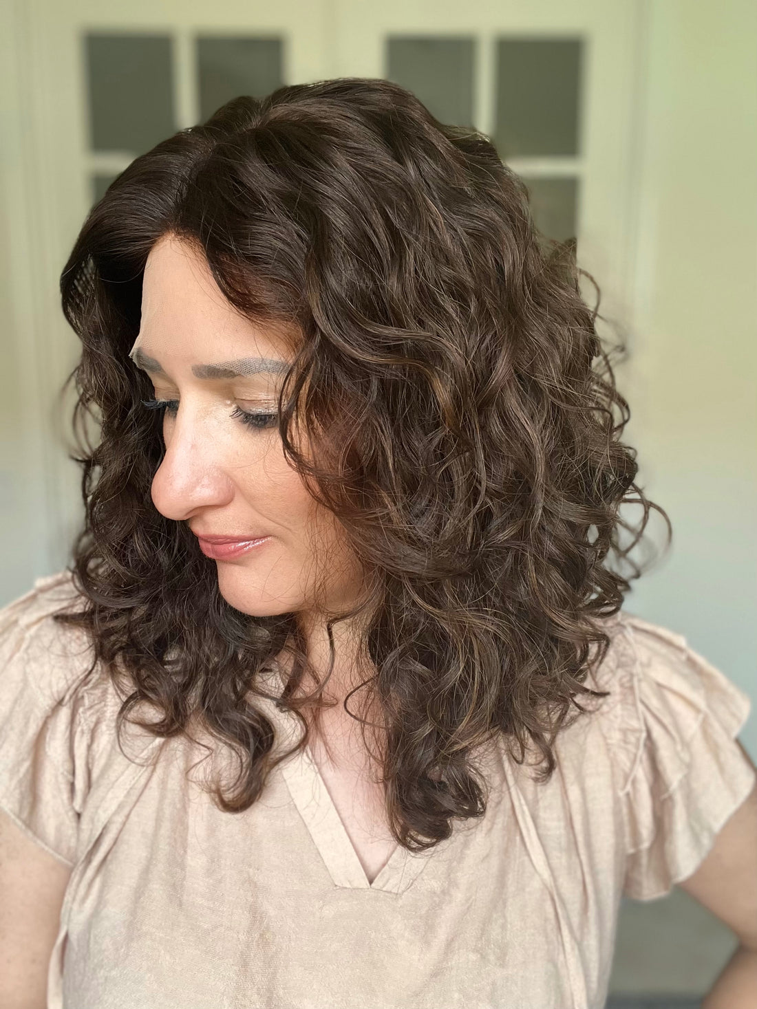 Customized Curls - "Alma" Topper