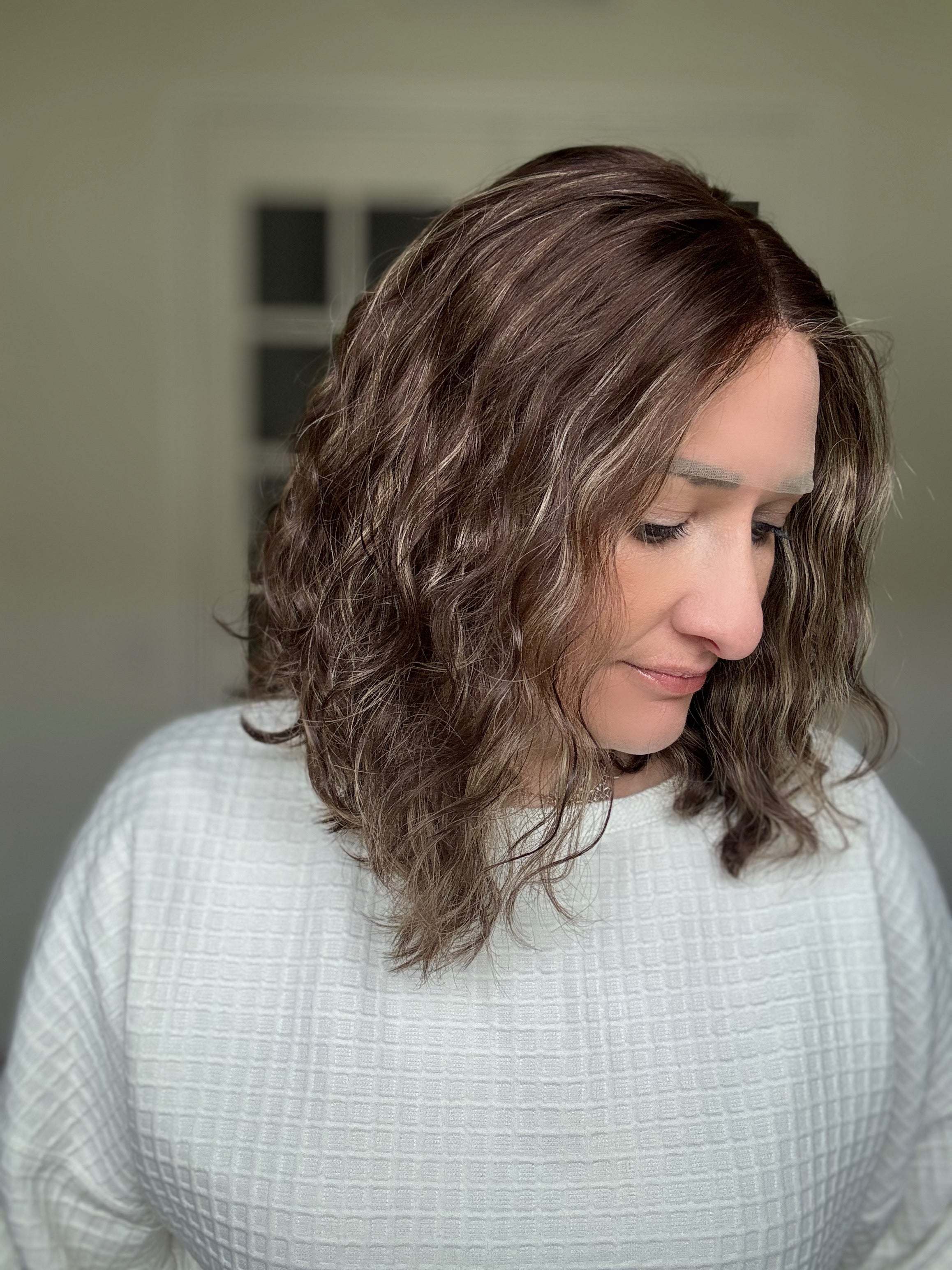 "Wren" Wavy Lace Top Wig (S)