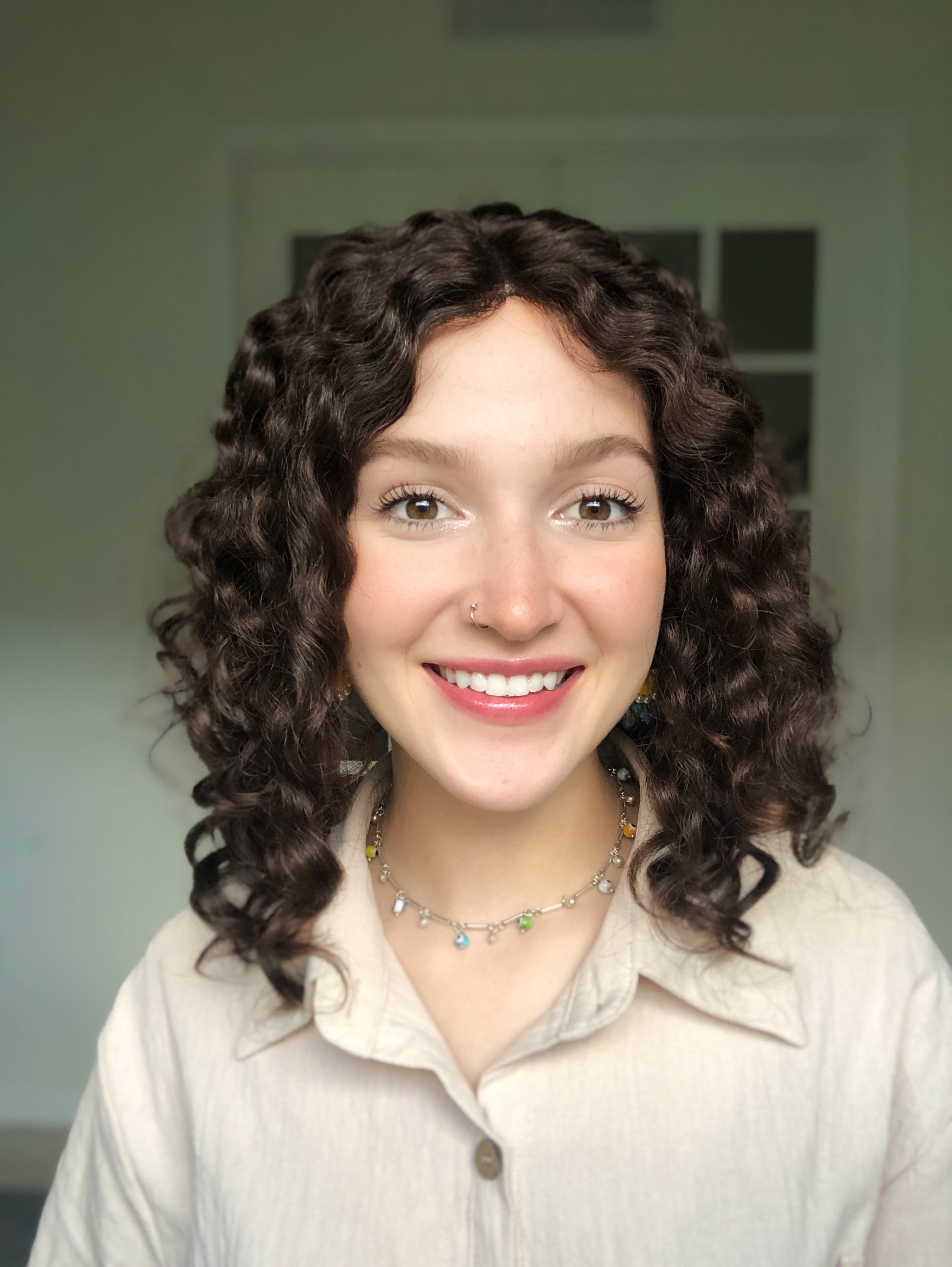 "Yara" Curly Closed Lace Topper