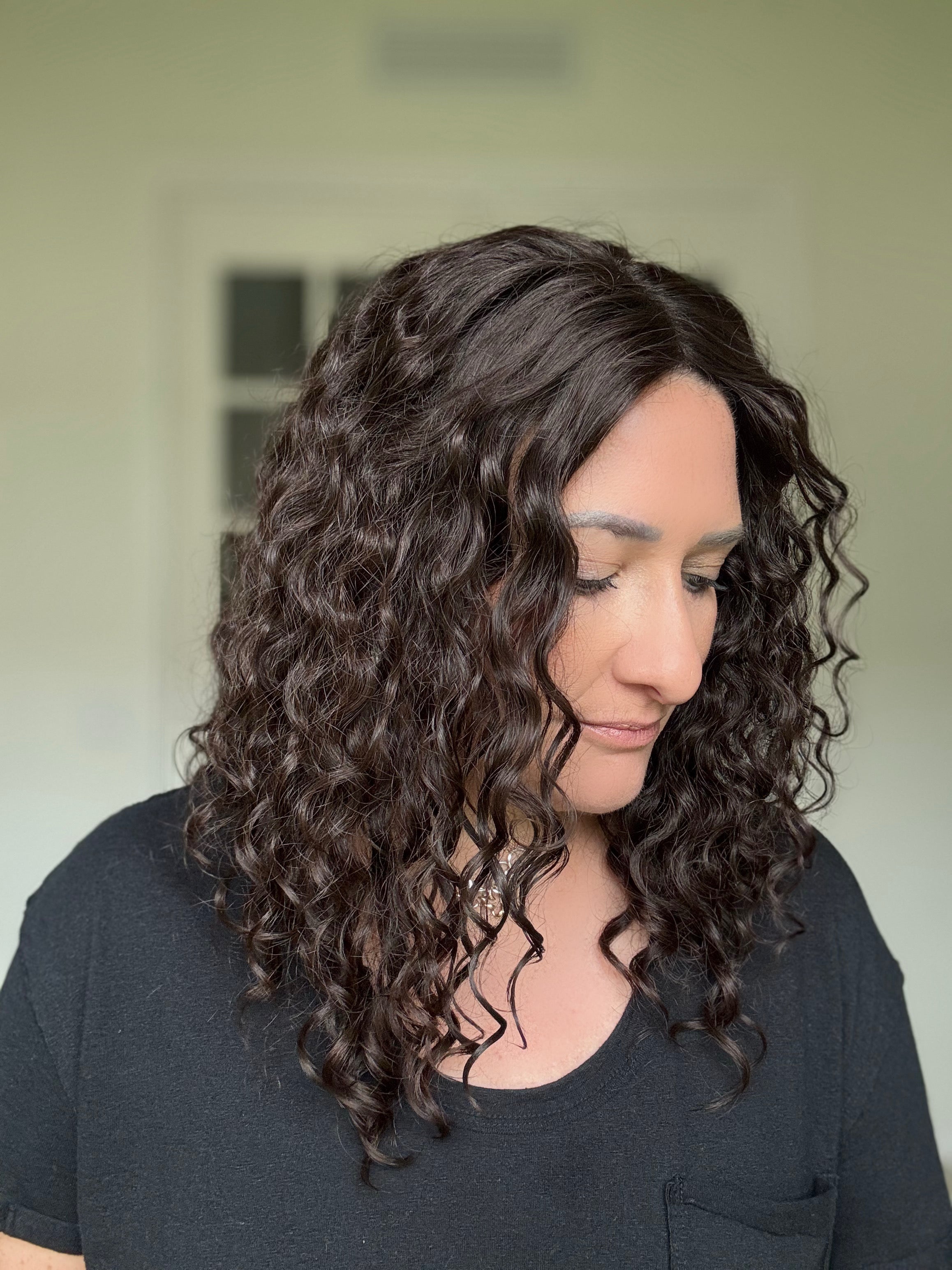 "Kelda" Curly 7x7 Topper