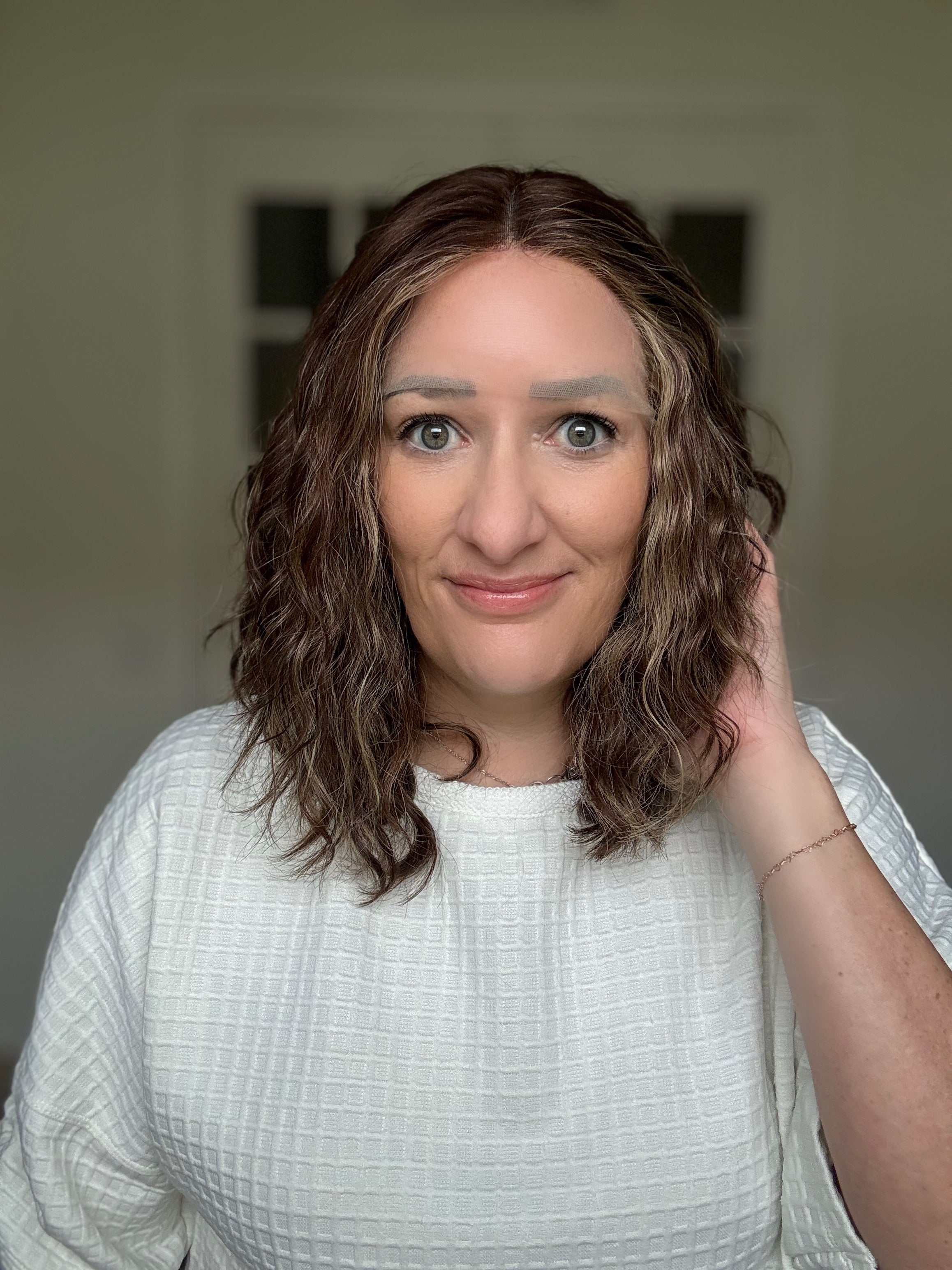 "Wren" Wavy Lace Top Wig (S)