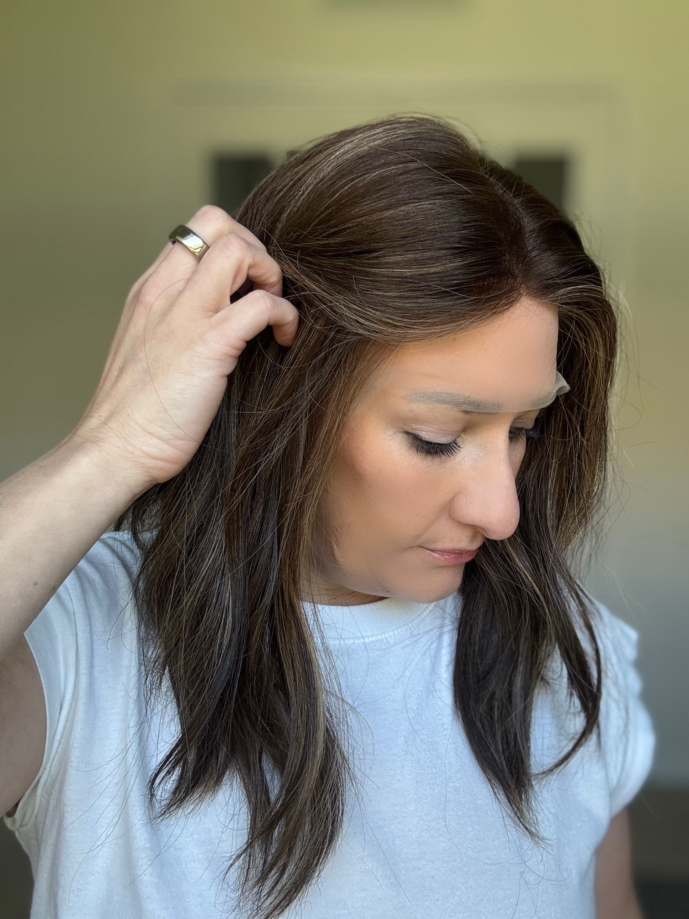 "Wren" 10x10 Lace Front Topper