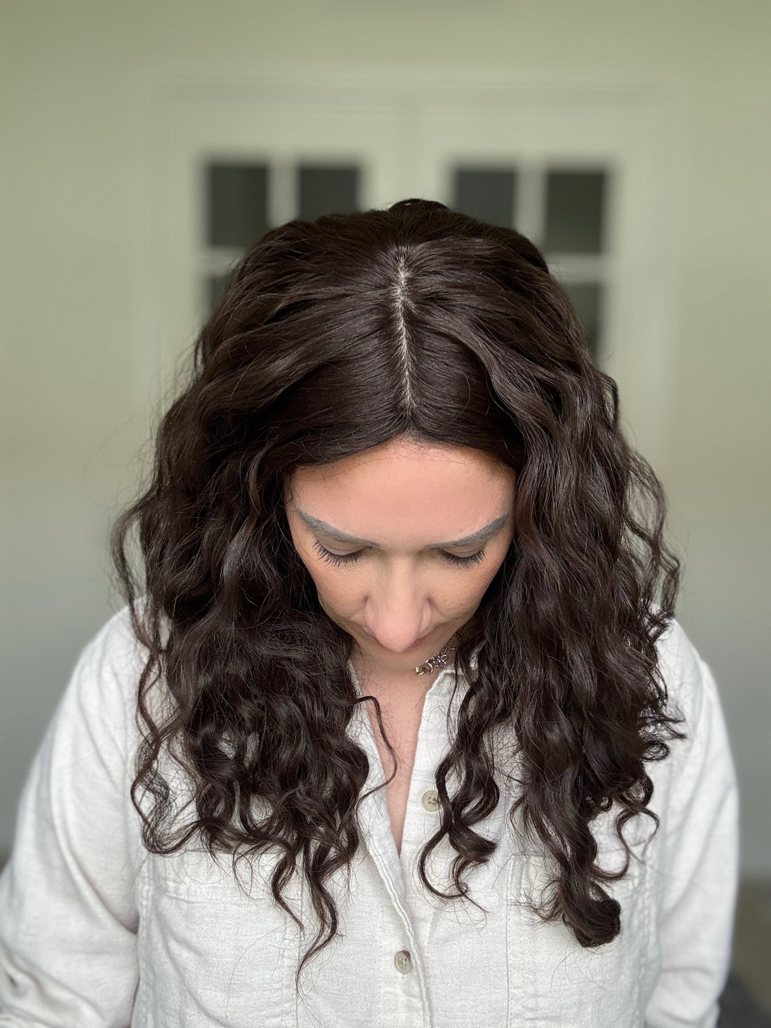 "Isla" 7x7 Curly Topper