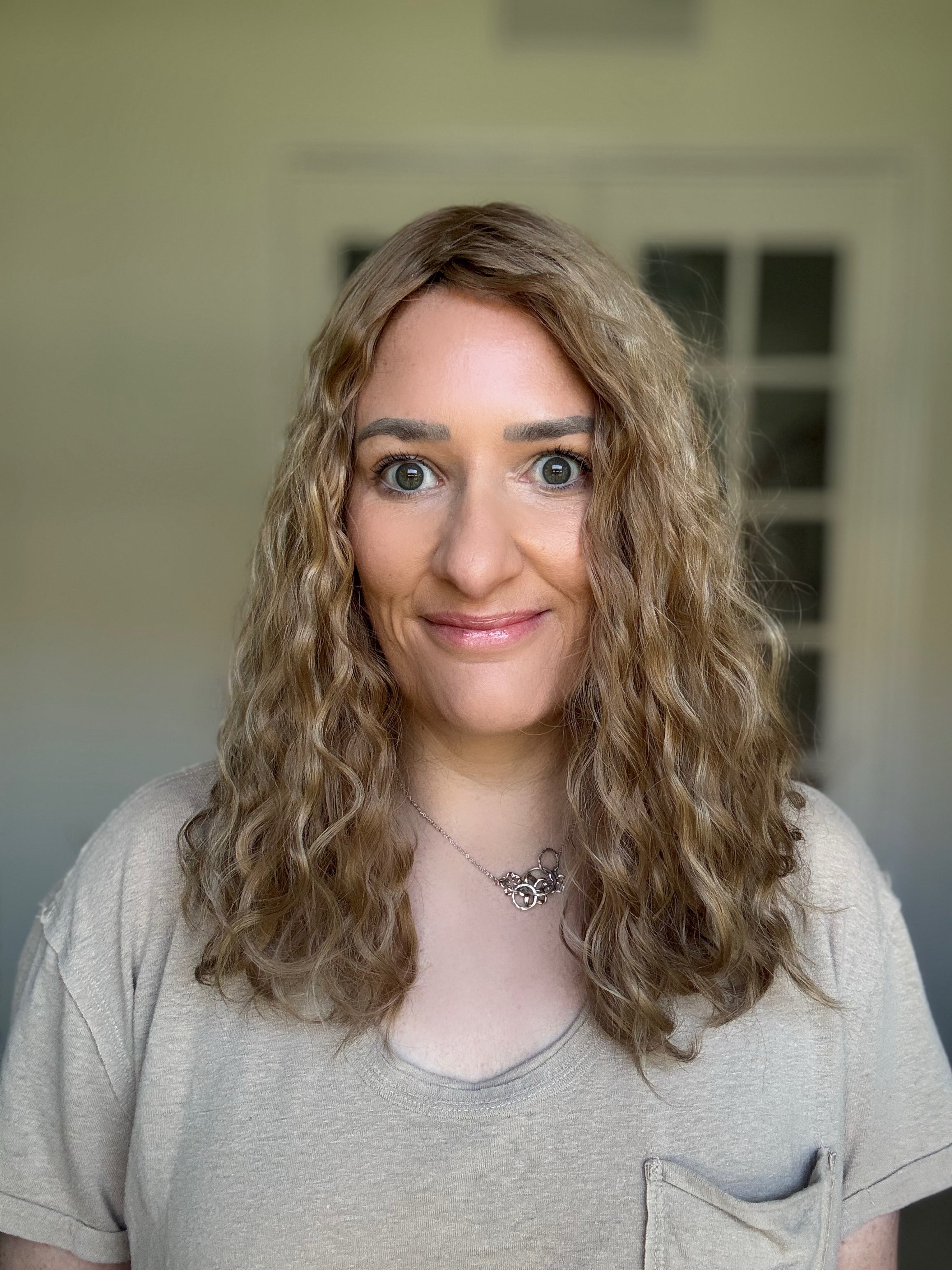 "Marina" 9x9 Curly Topper