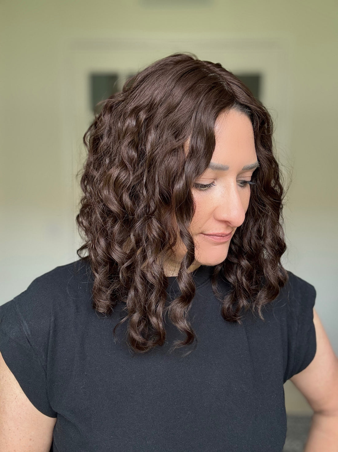 "Yara" 9x9 Curly Topper