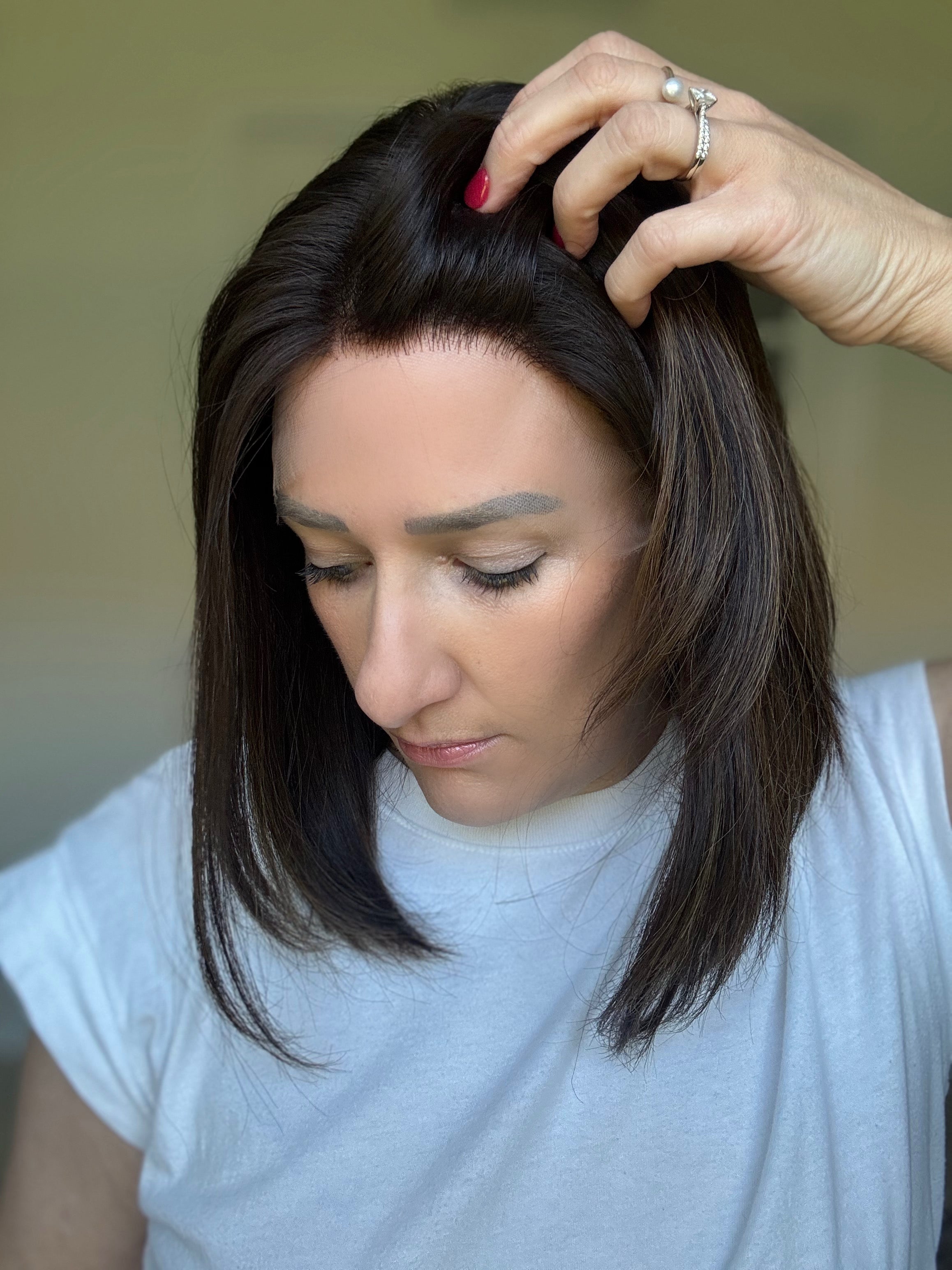 "Hali" Lace Top Wig (XS)