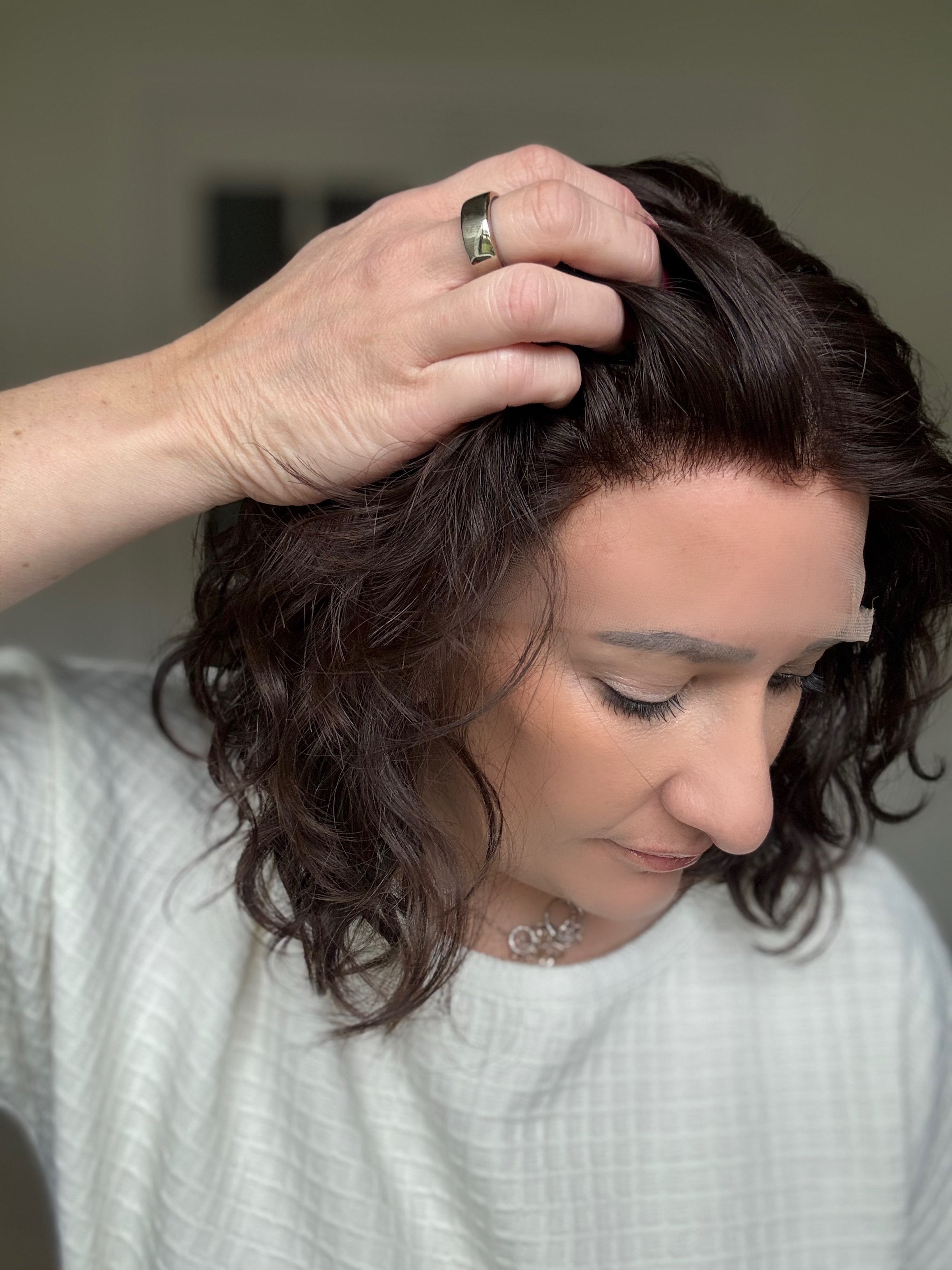 "Isla" Wavy Lace Top Wig (M)