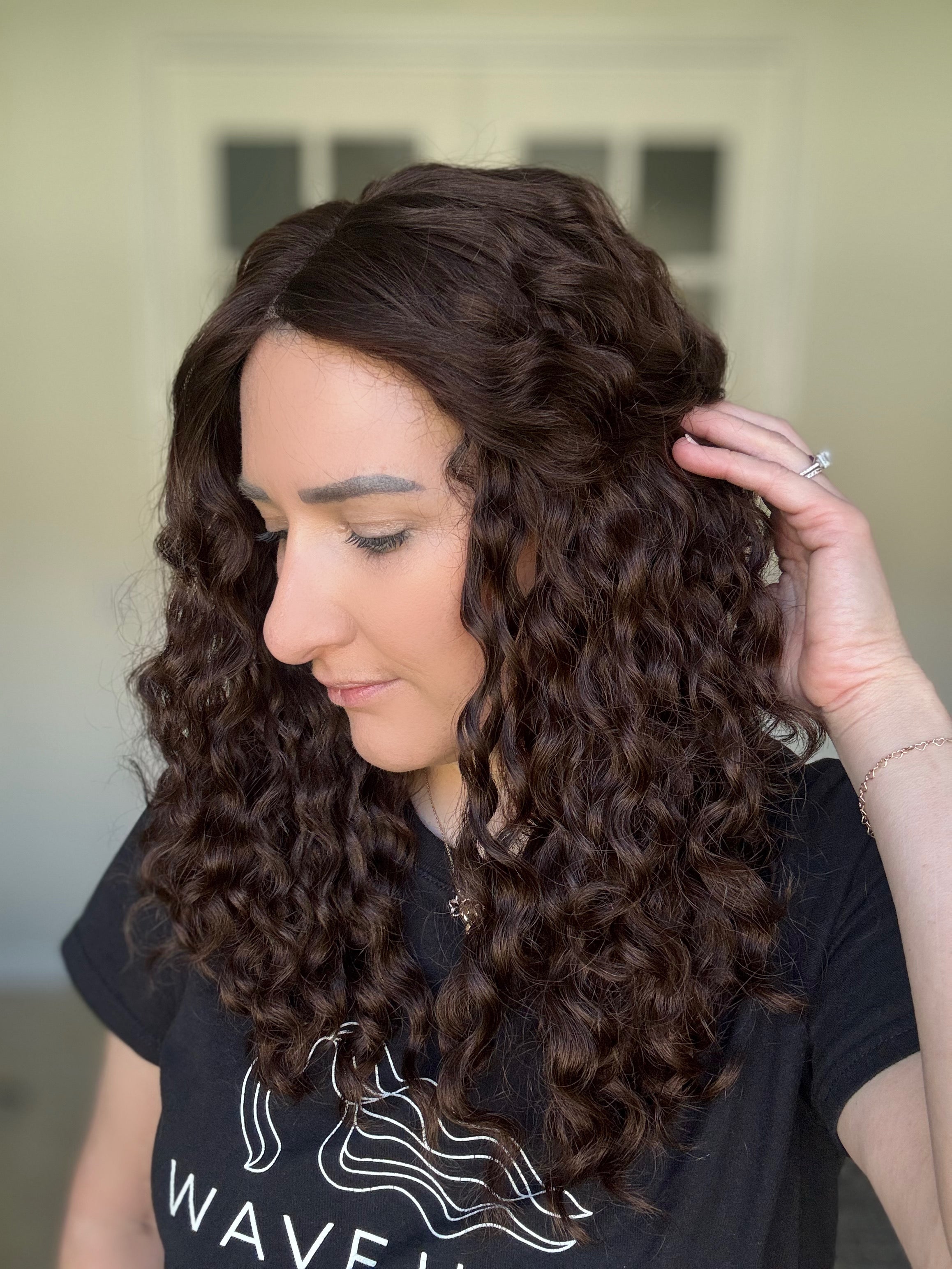 "Yara" 9x9 Curly Closed Lace