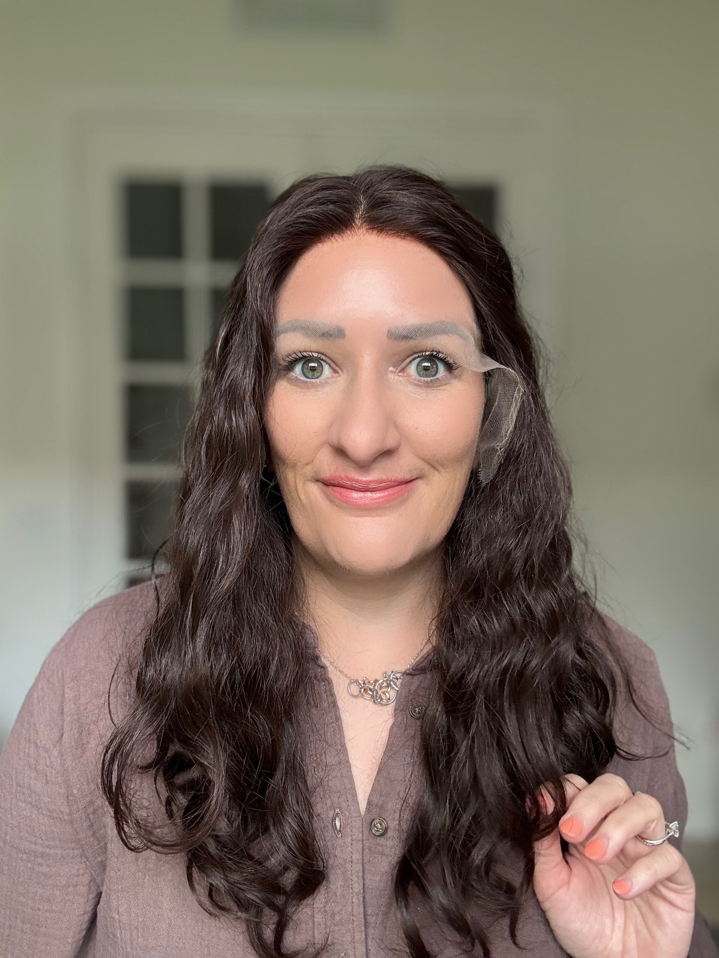 "Isla" Wavy Lace Top Wig (S)