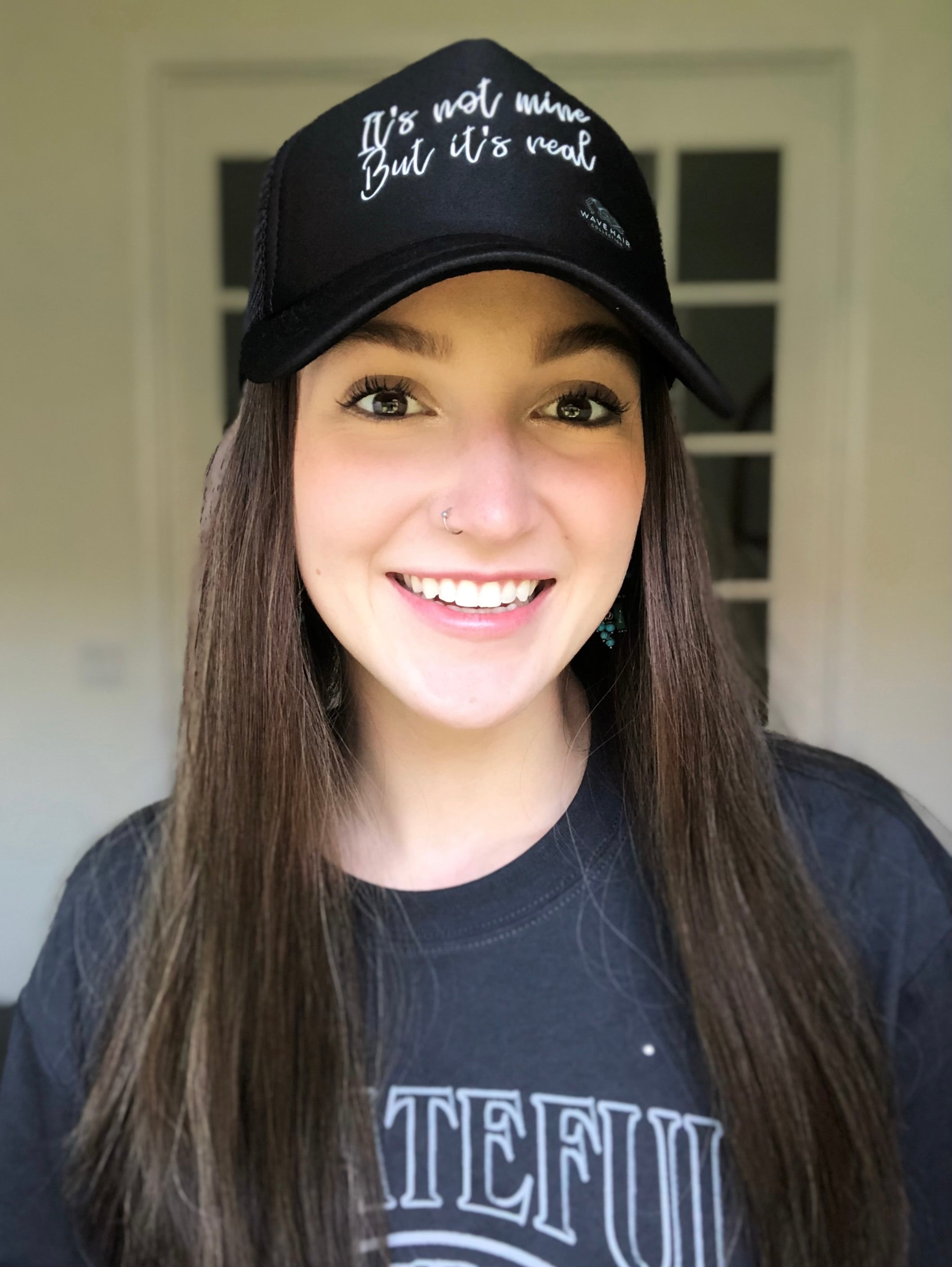 "Jennifer" Hat Wig (M)