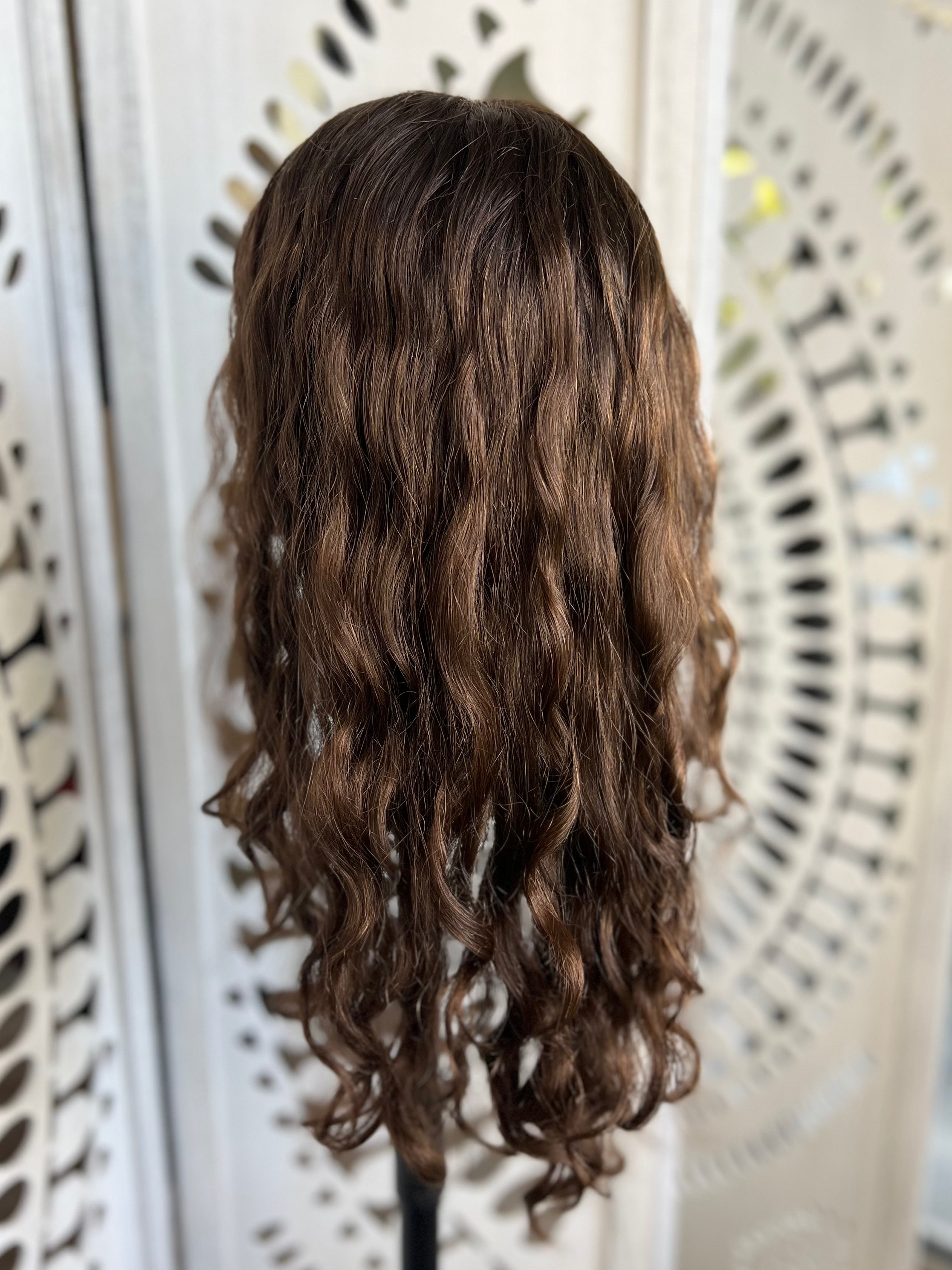 Pearl Collection no.29 Virgin Slavic Curly Topper
