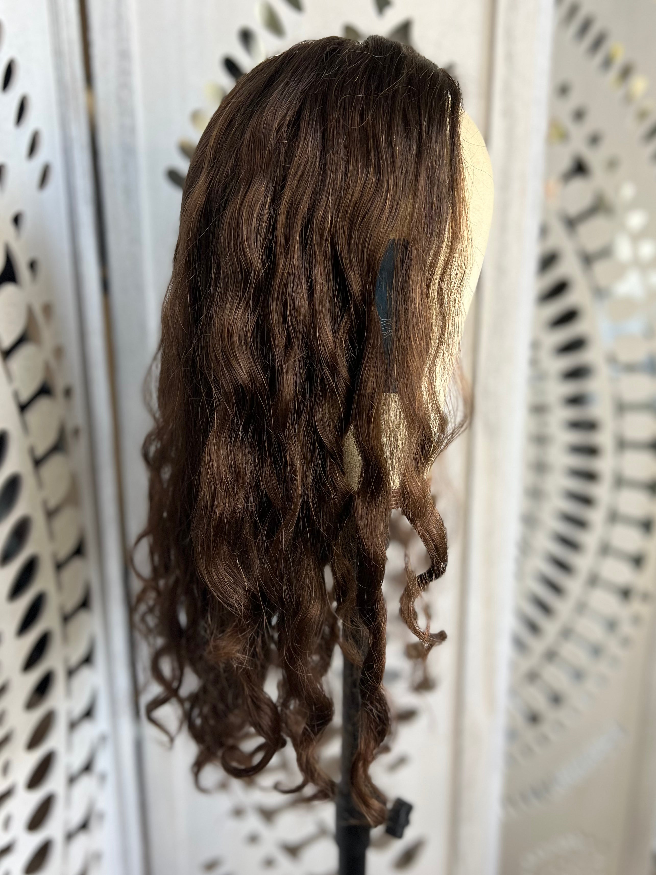 Pearl Collection no.29 Virgin Slavic Curly Topper