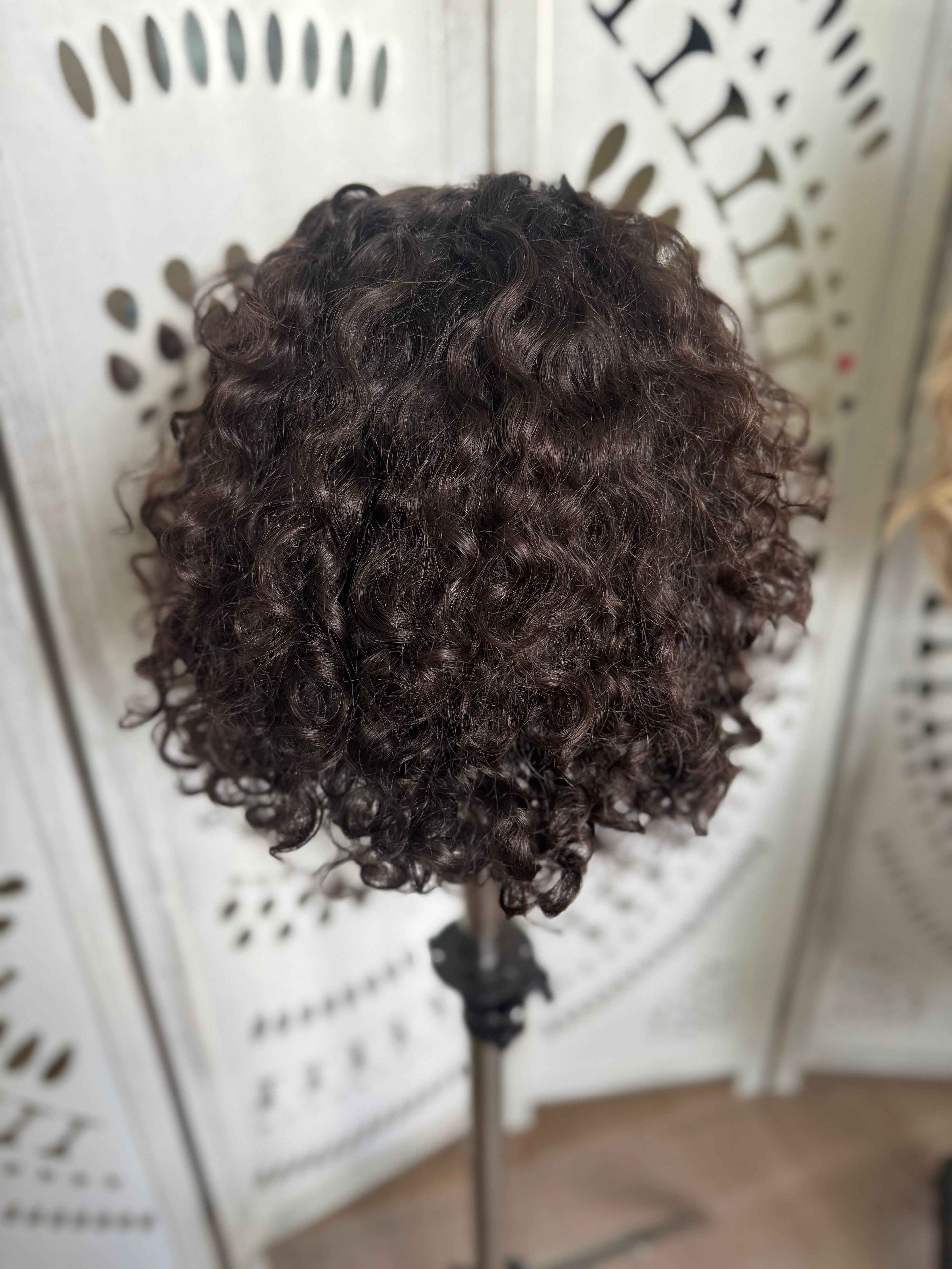 Pearl Collection Virgin no. 53 Slavic Curly Lace Top Wig