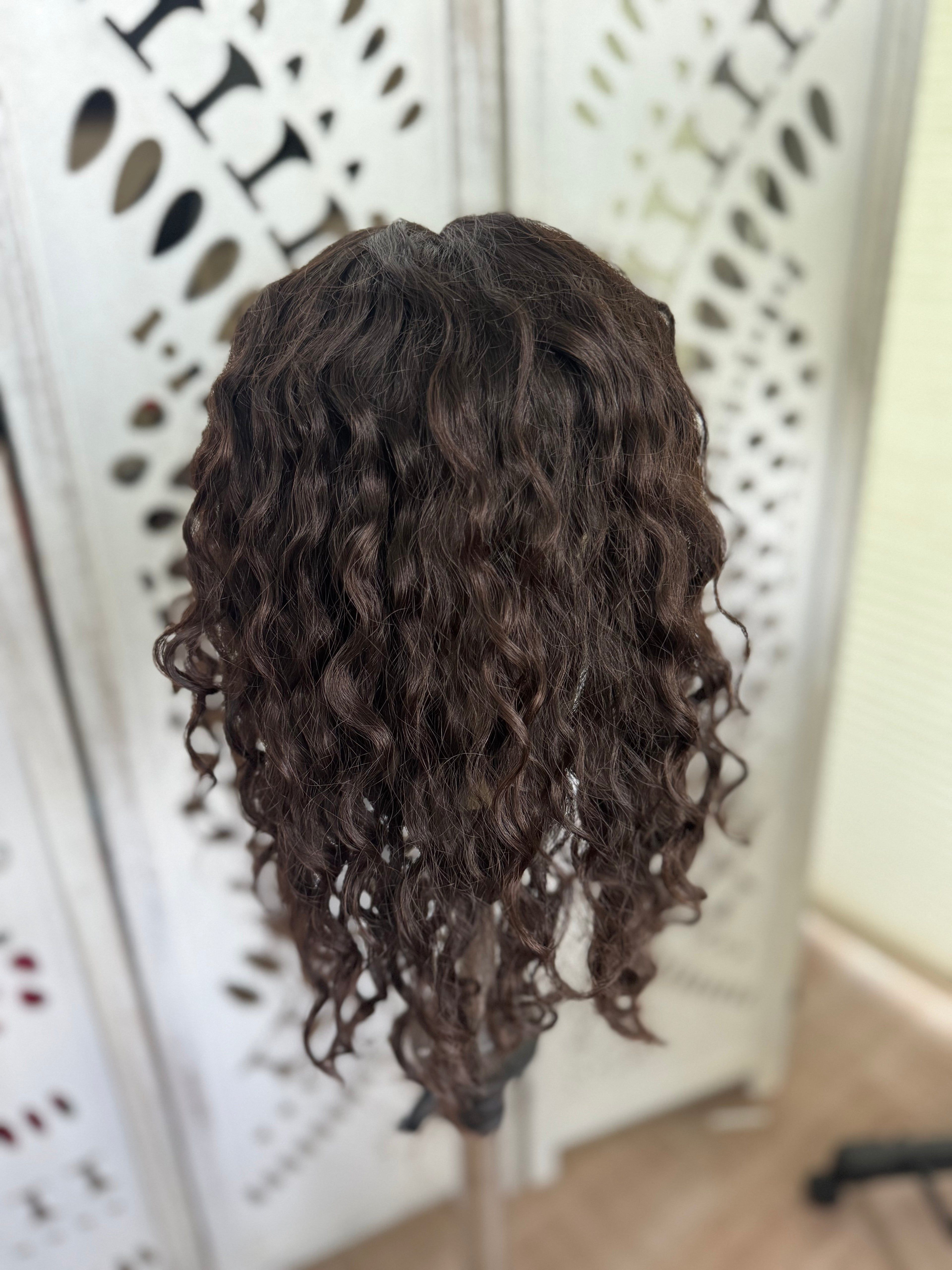 "Kelda" Curly 7x7 Topper