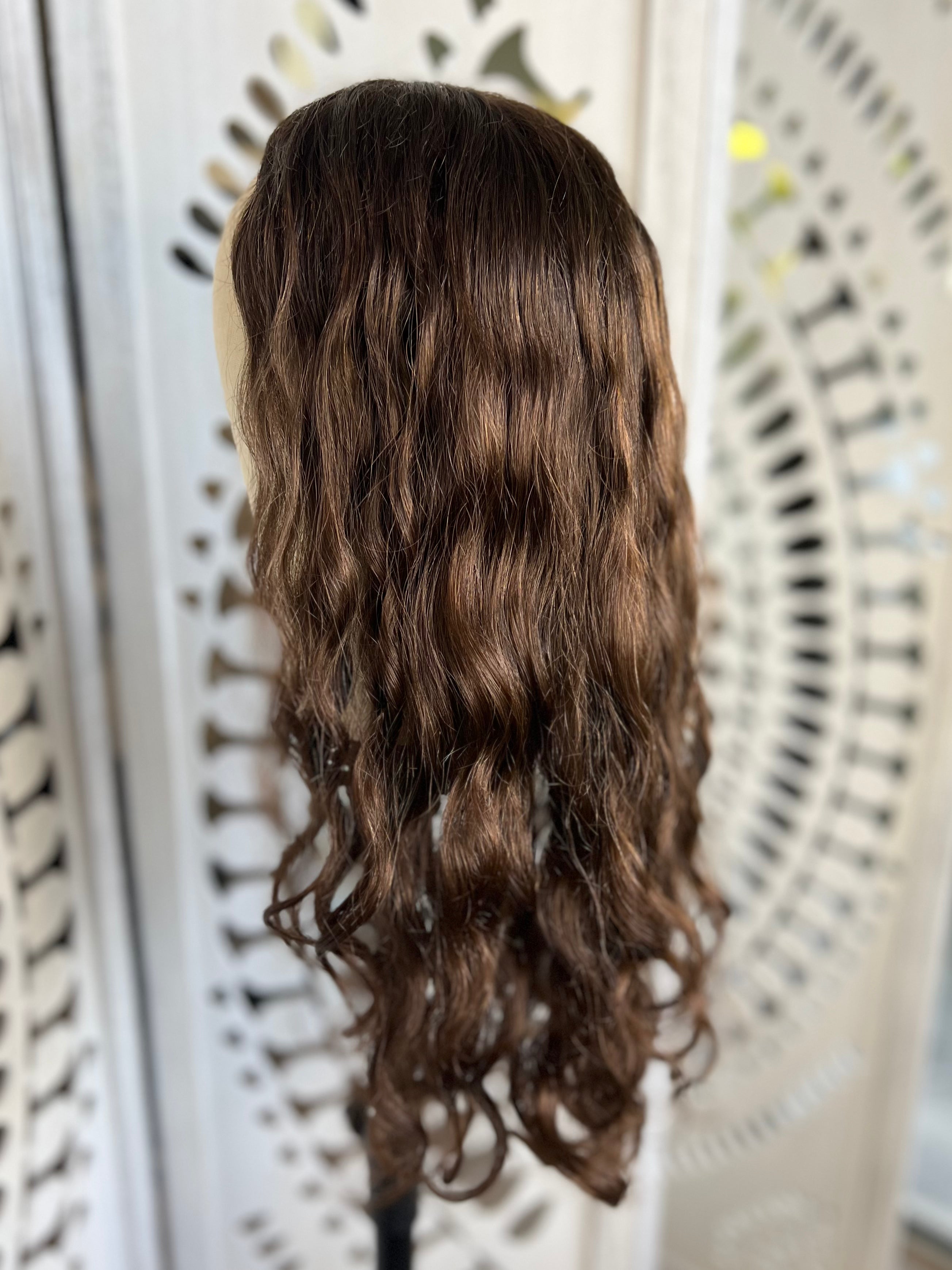 Pearl Collection no.29 Virgin Slavic Curly Topper