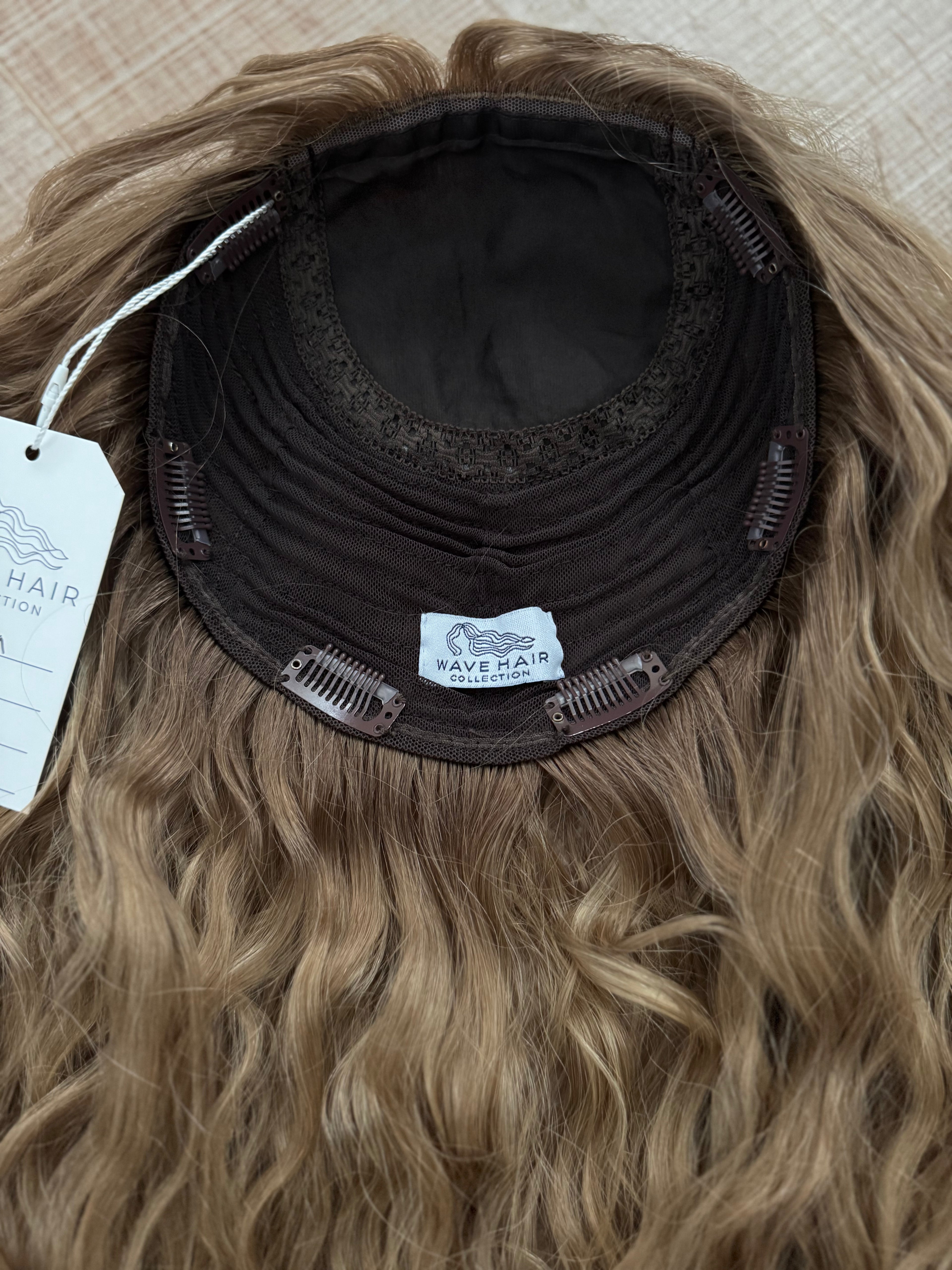 "Marina" 9x9 Curly Topper