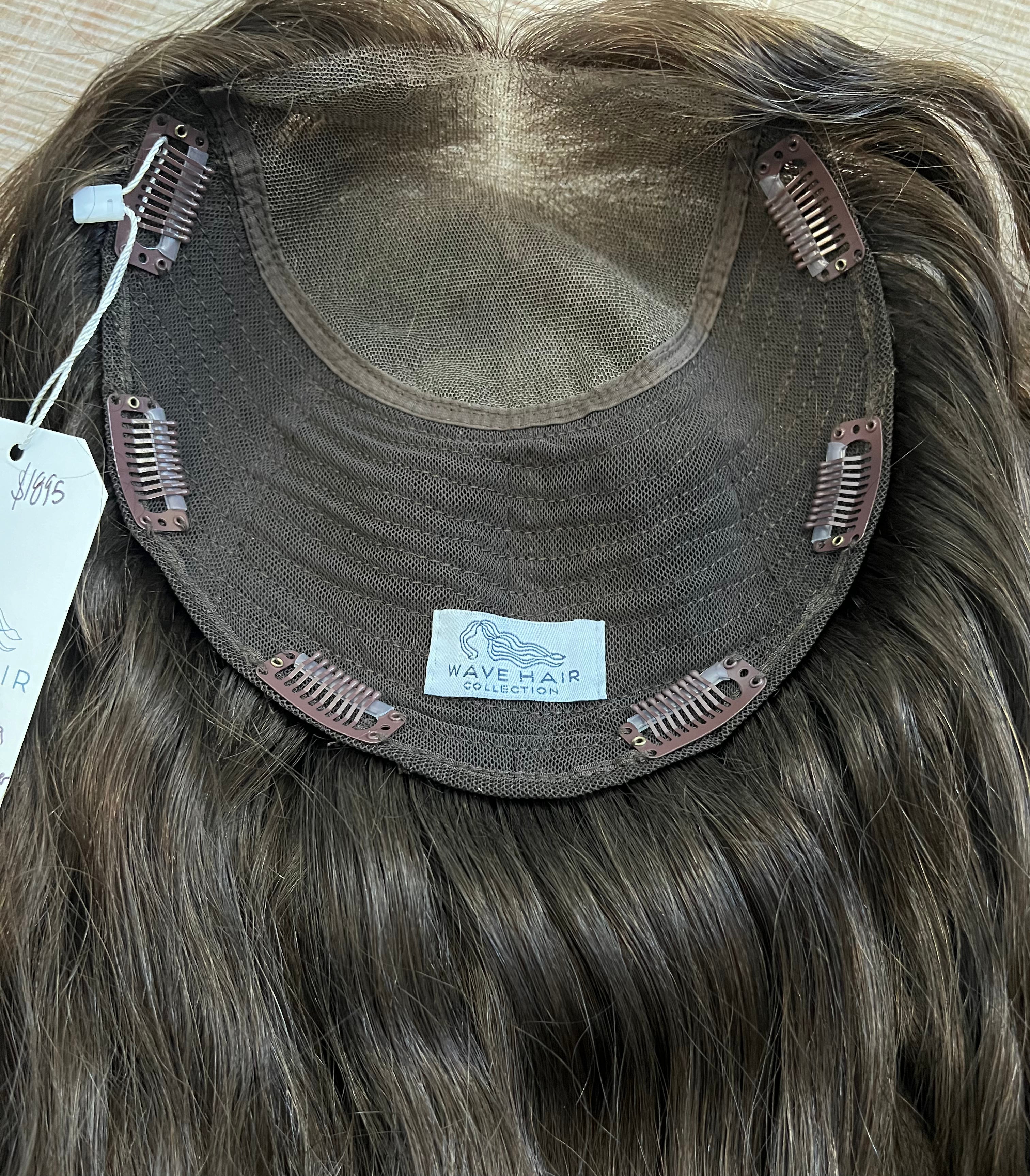 Pearl Collection no.29 Virgin Slavic Curly Topper