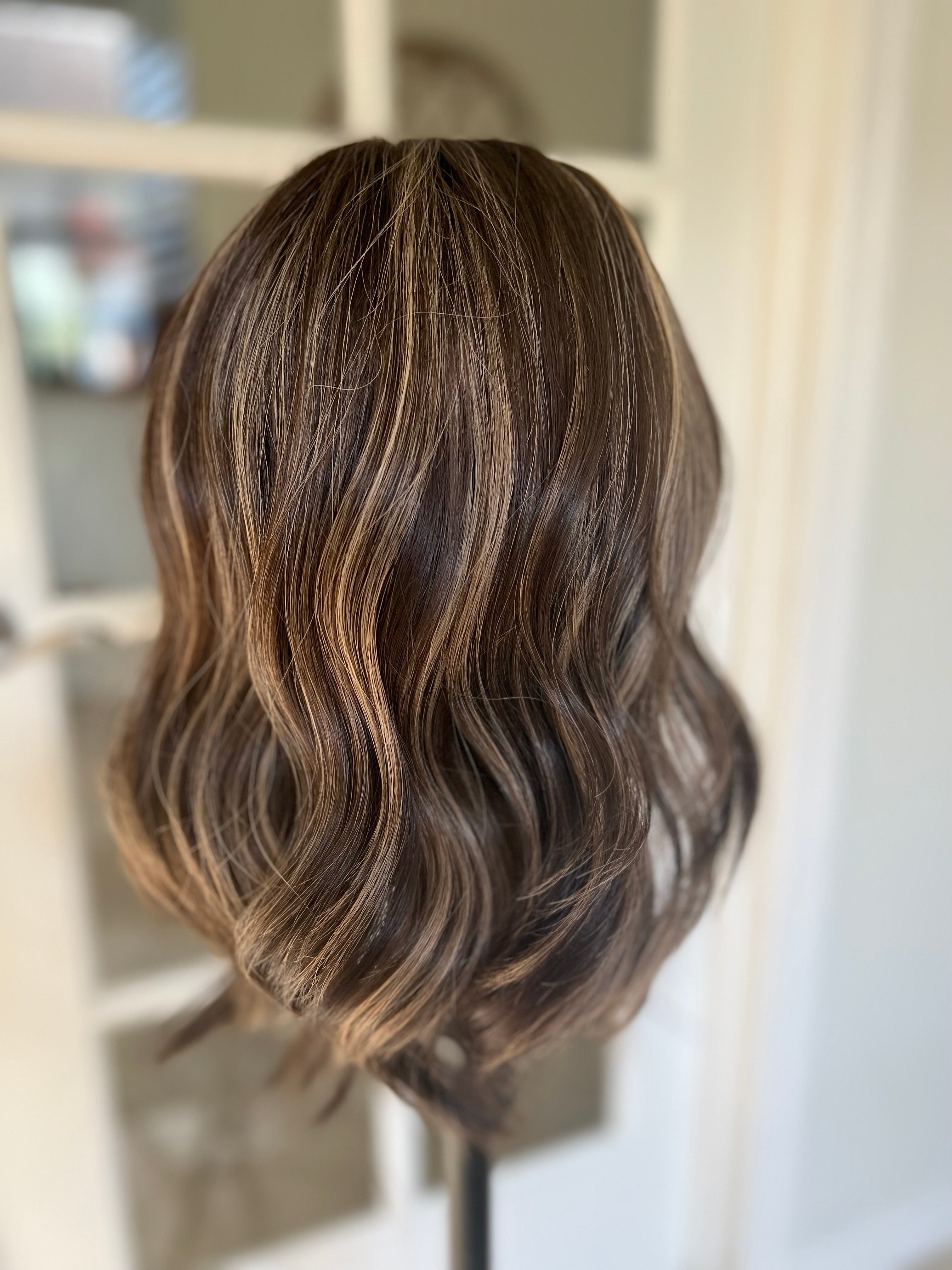 "Morgan" 9x9 Lace Front Topper/Whopper