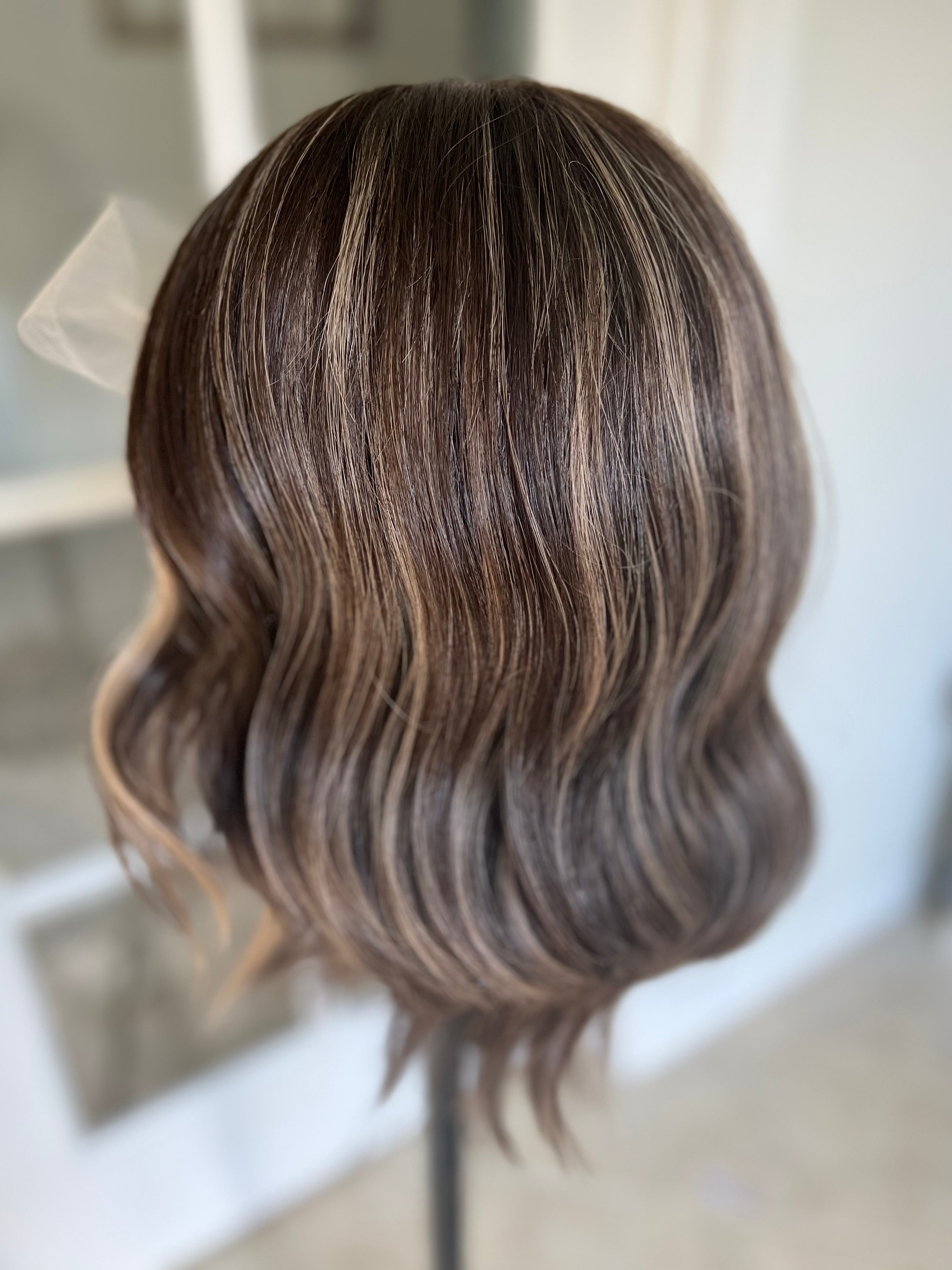 "Morgan" 9x9 Lace Front Topper/Whopper