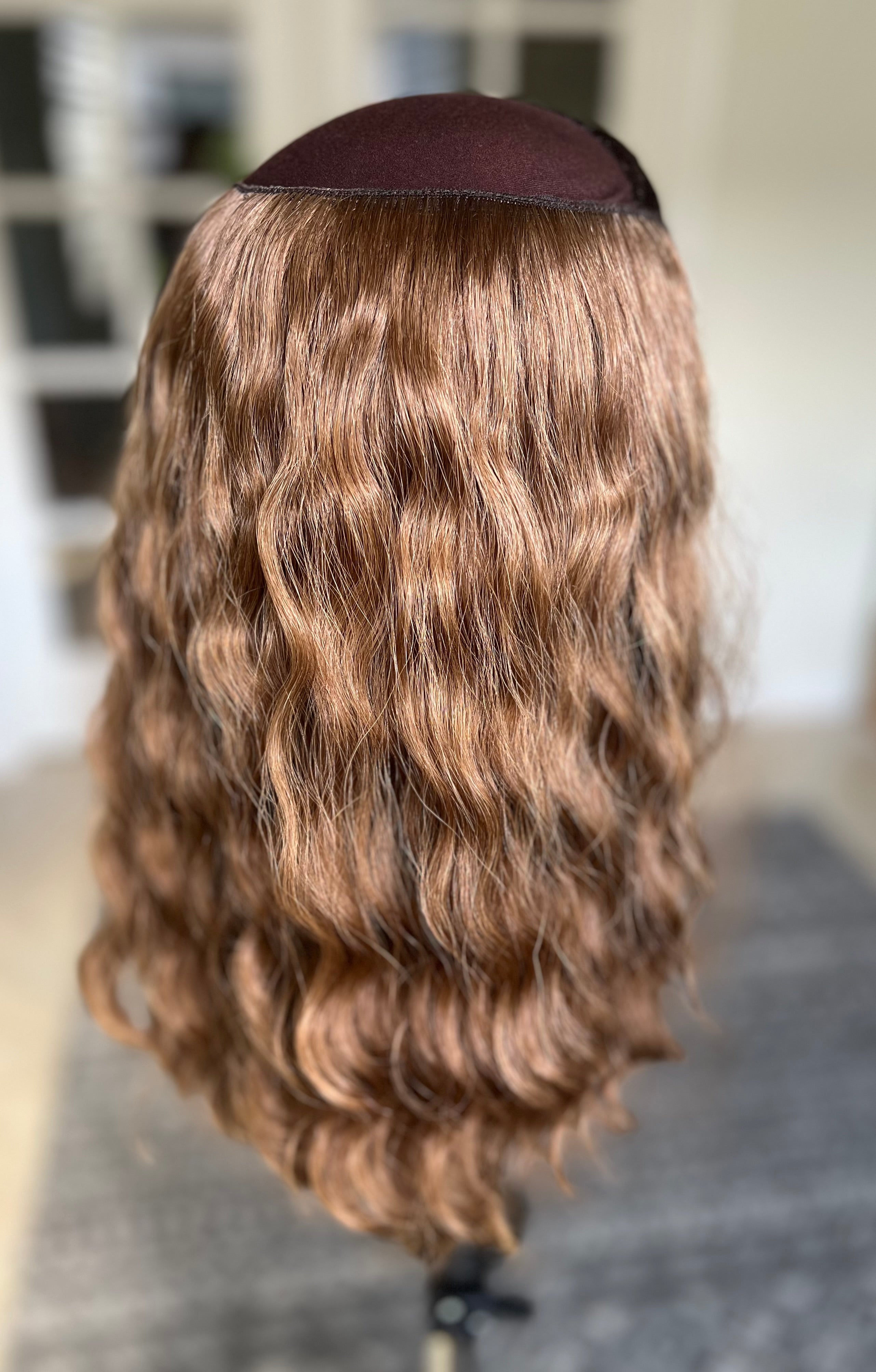"Rio" Curly Hat Wig (S)