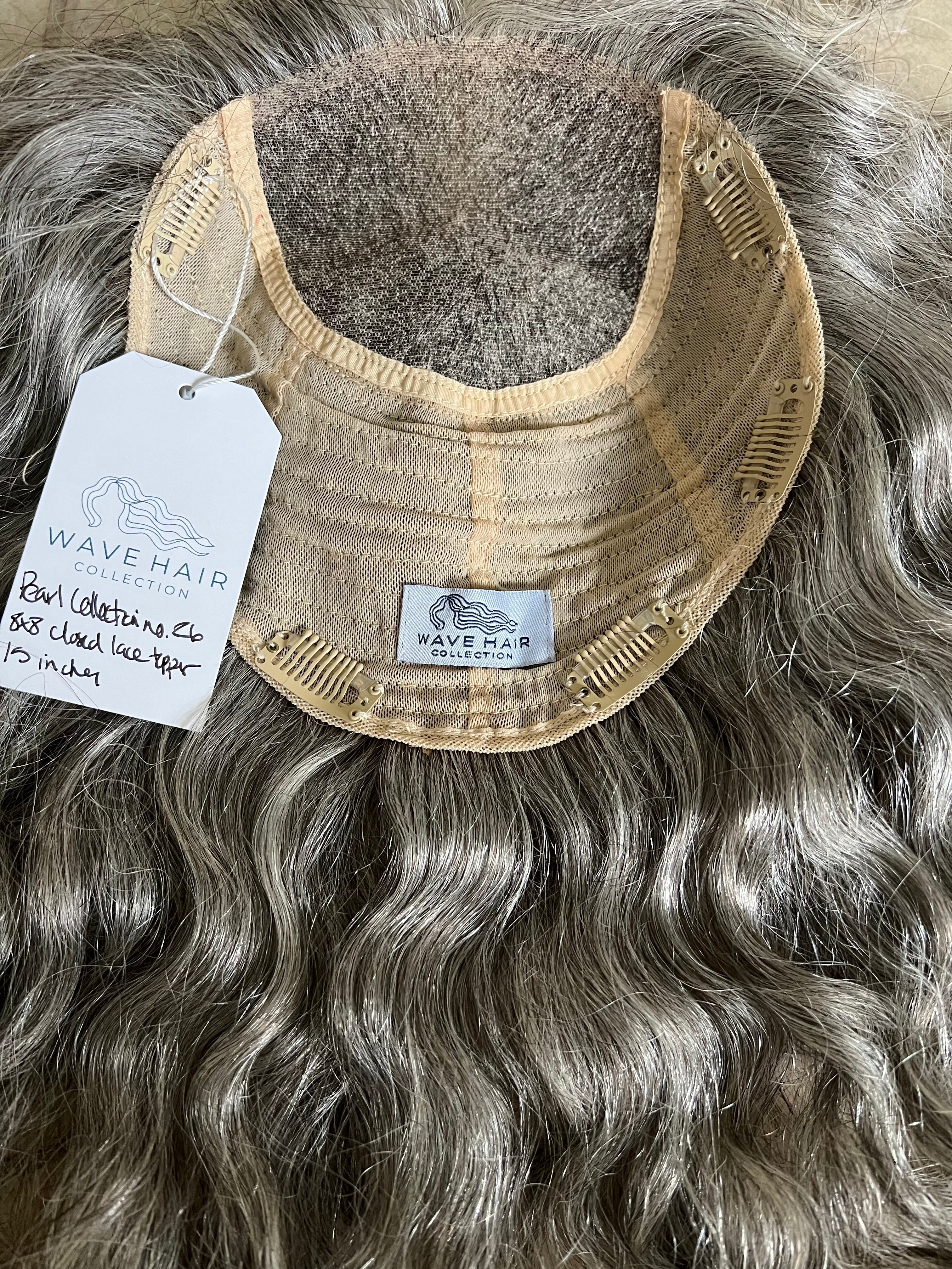 Pearl Collection no.26 Virgin Slavic Wavy Topper