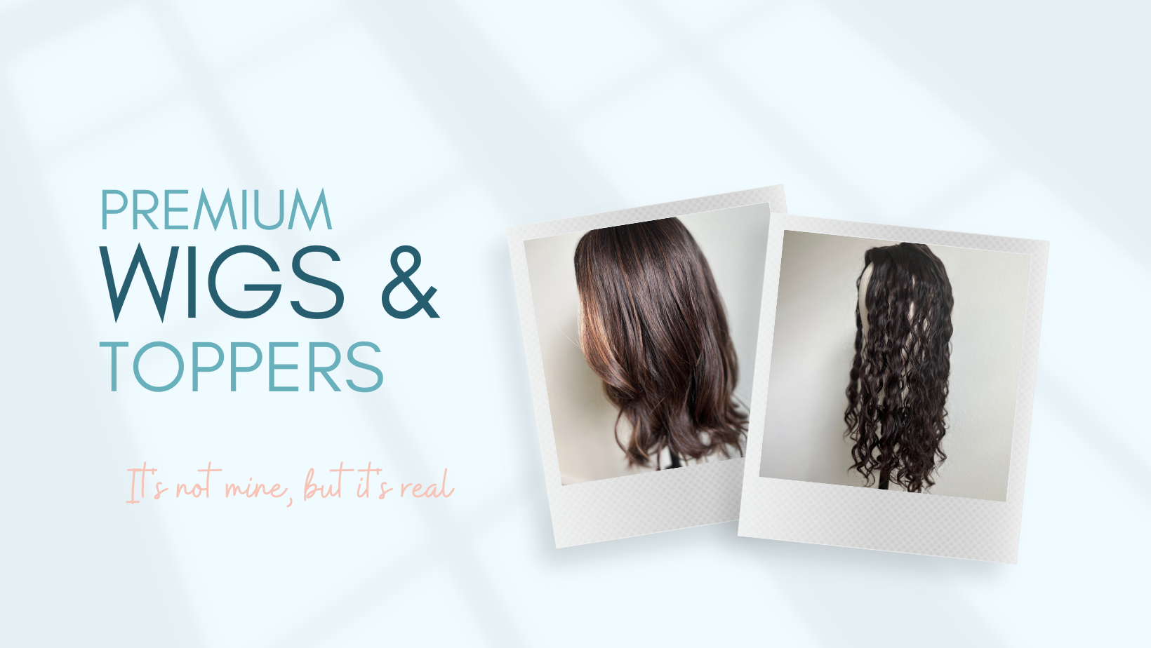 curly hair topper and realistic lace top wig
