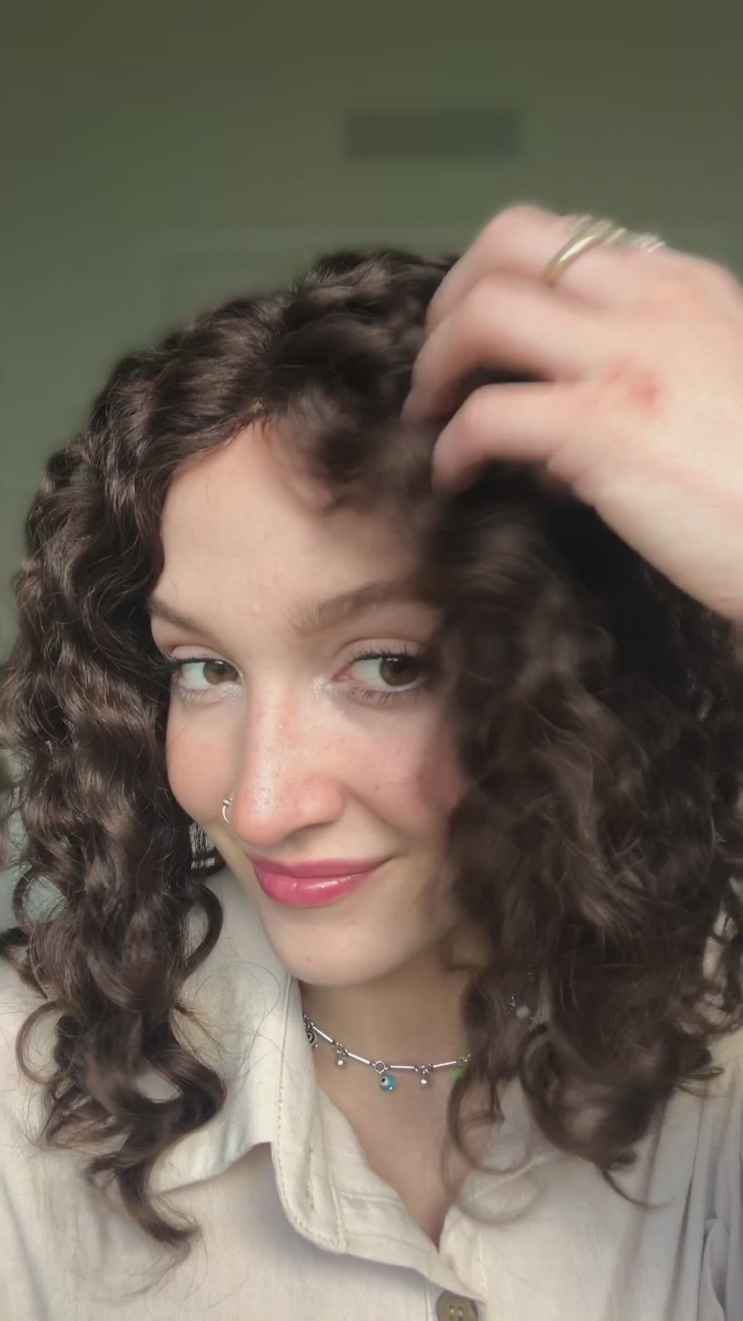 "Yara" Curly Closed Lace Topper