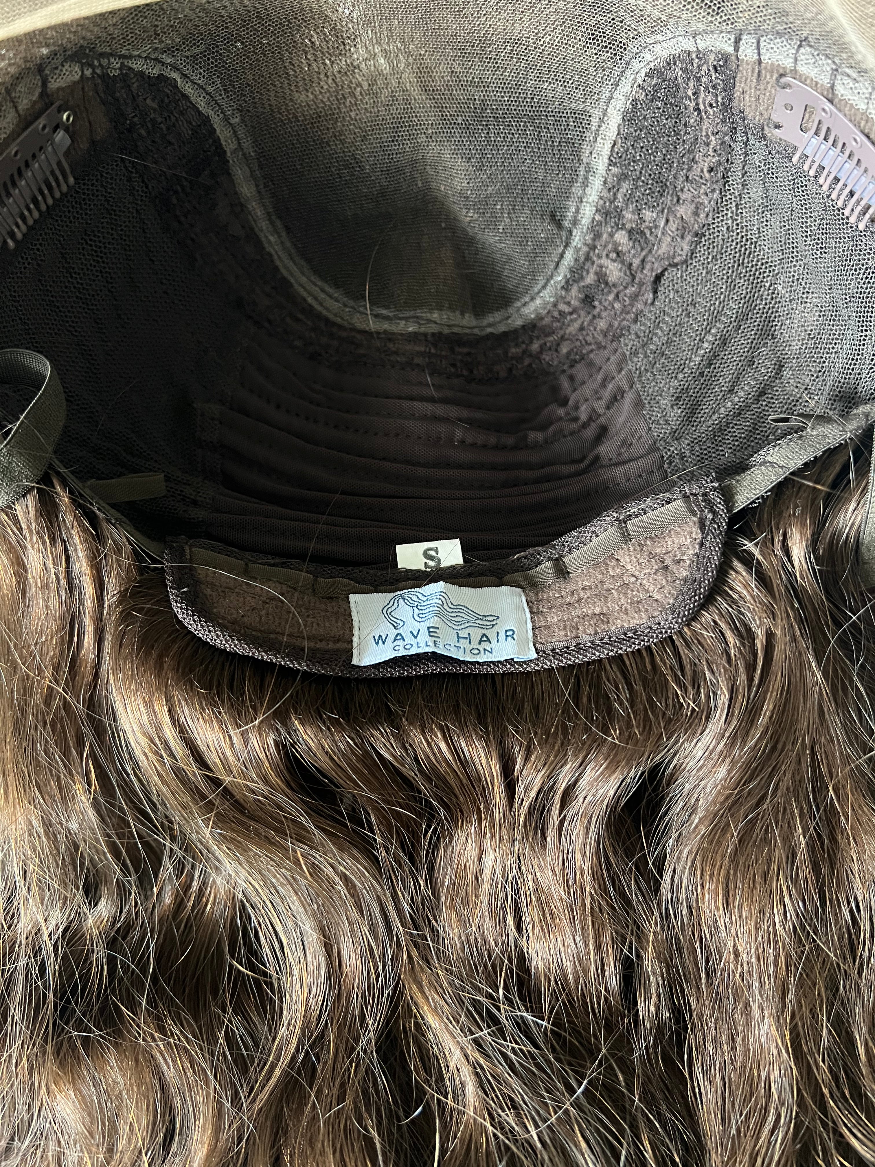 Pearl Collection no.3 Virgin Slavic Wavy Lace Top Wig (XS/S)