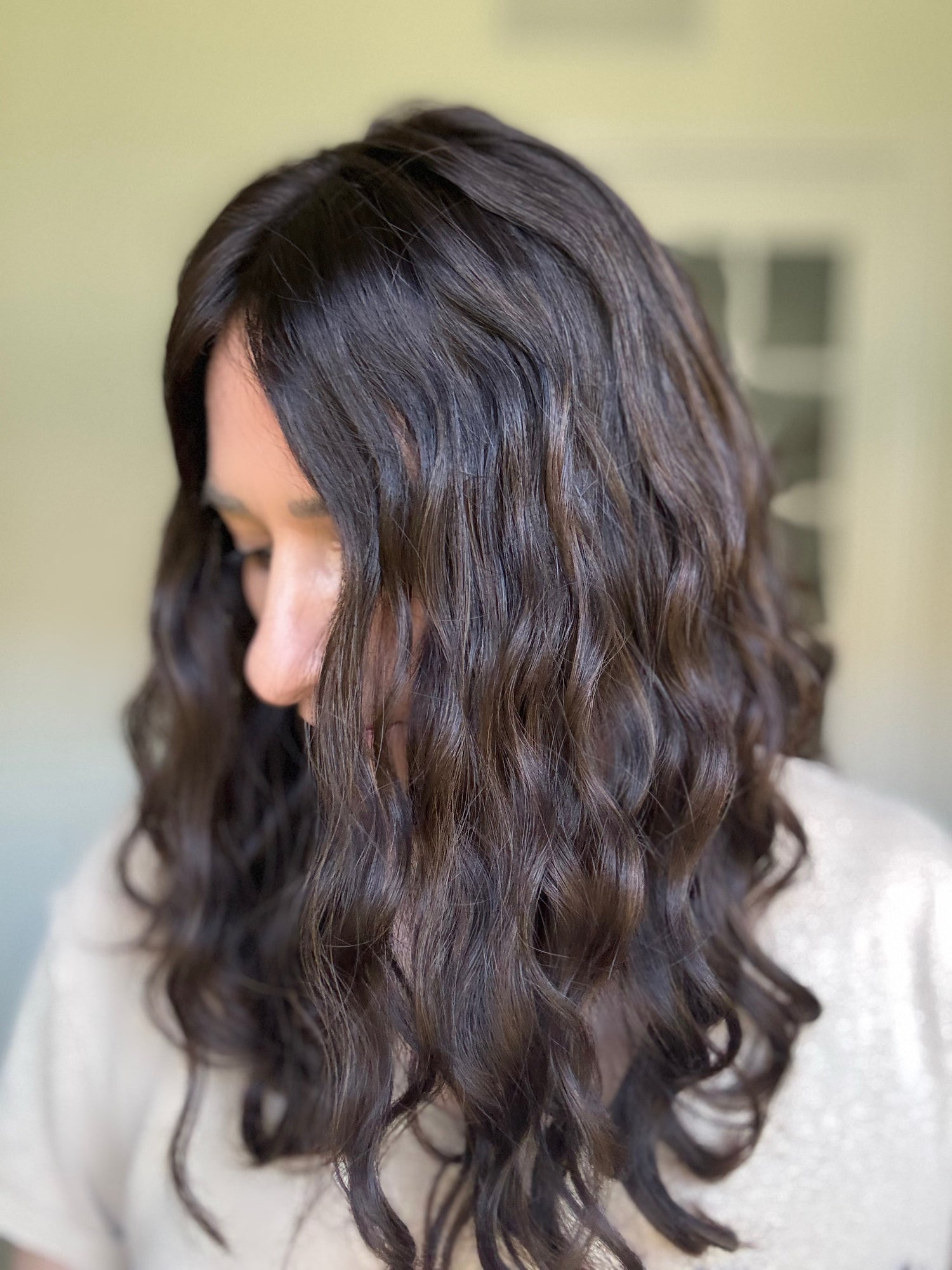 "Beryl" 8x8 Wavy Topper