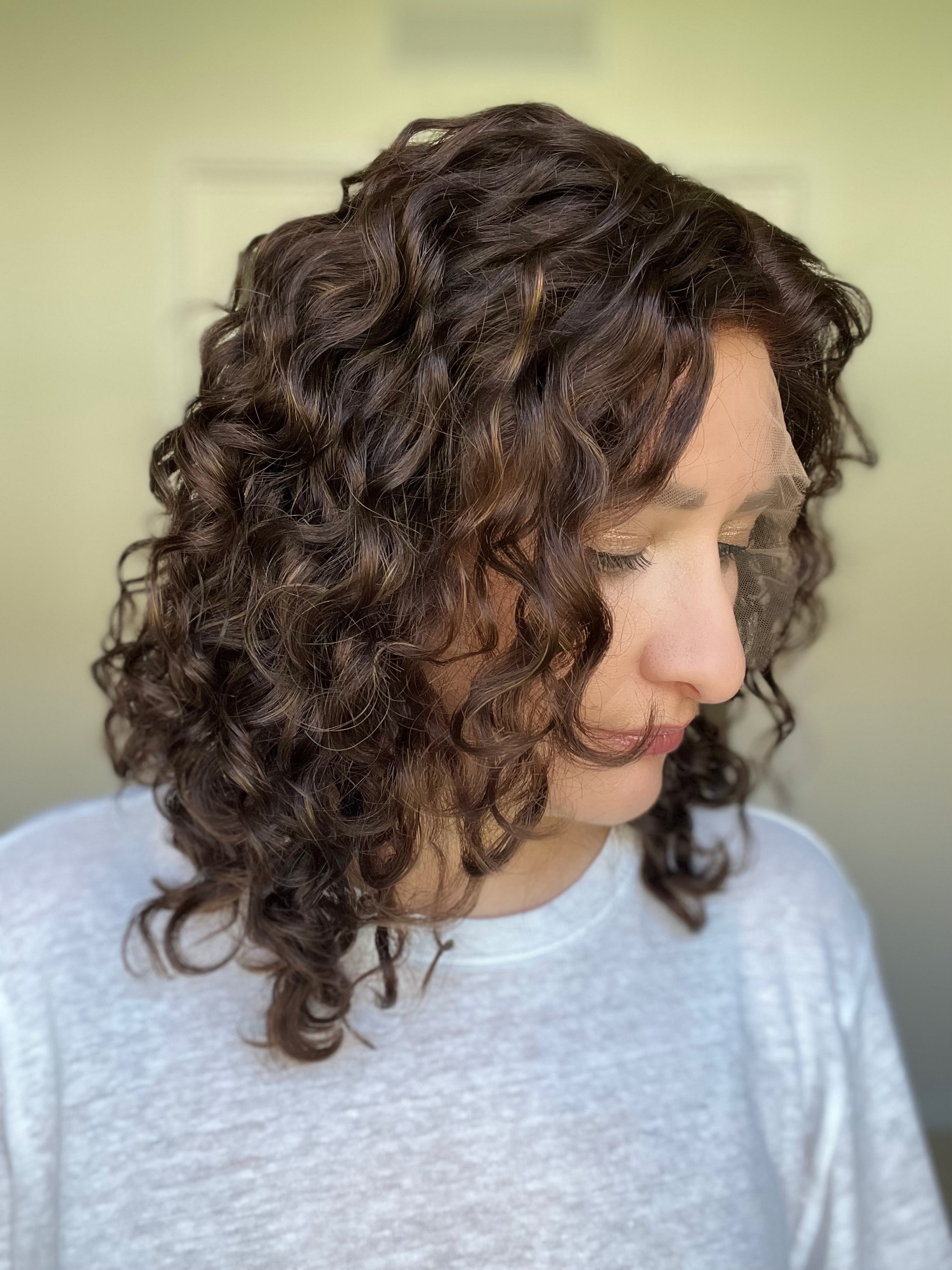 Customized Curls &quot;Mira&quot; Lace Top Wig