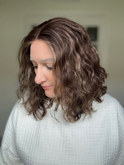 &quot;Wren&quot; Wavy Lace Top Wig (S)