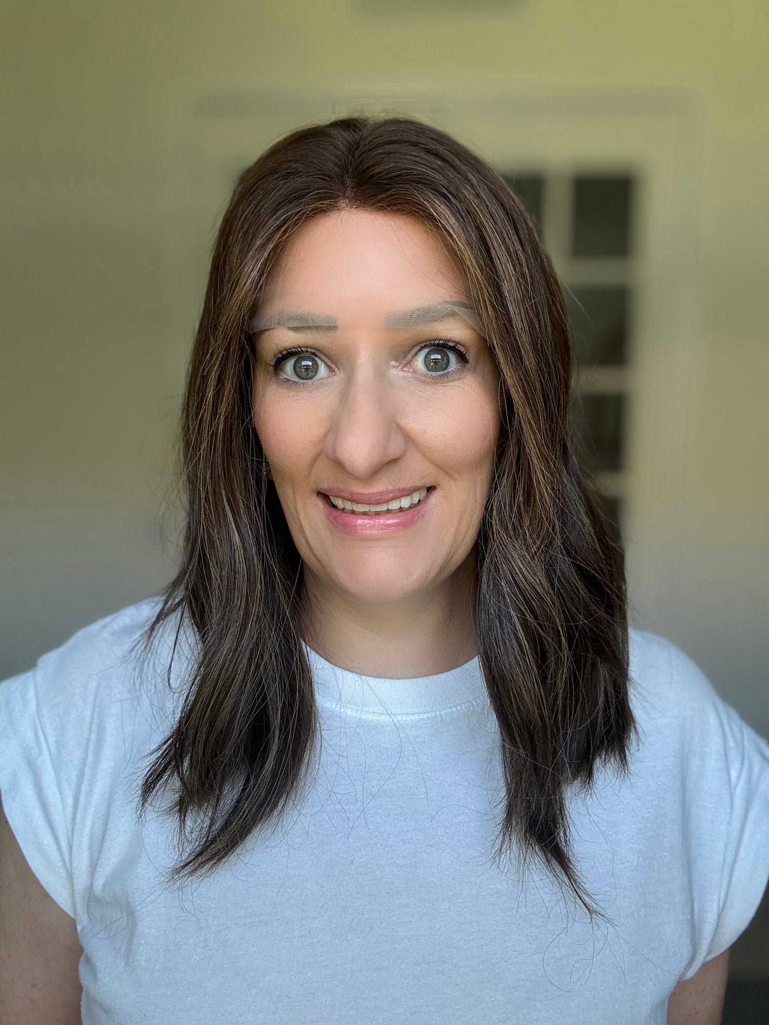 &quot;Wren&quot; 10x10 Lace Front Topper