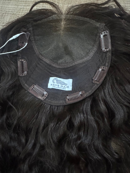 &quot;Kelda&quot; 7x7 Curly Topper