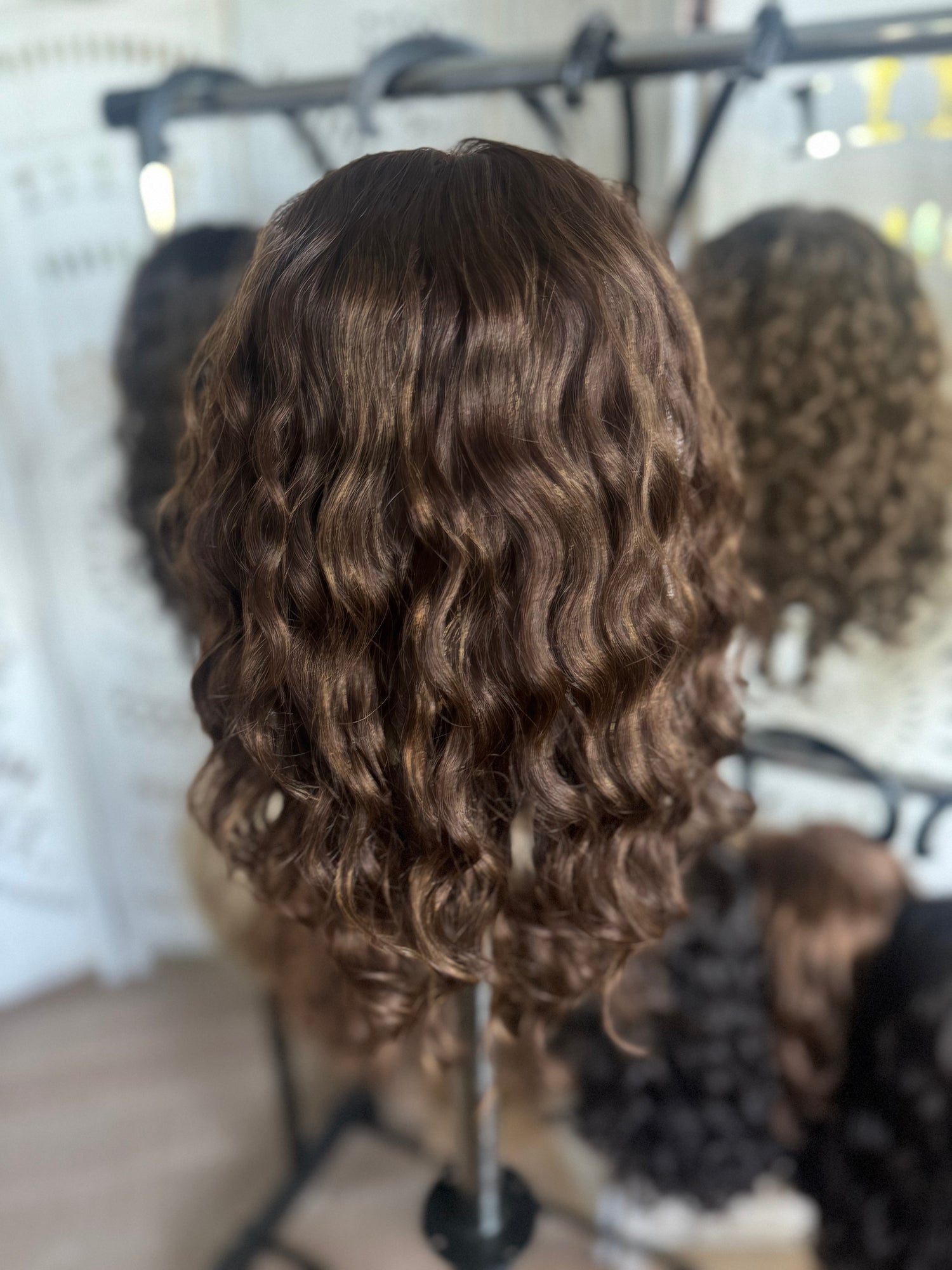 &quot;Mira&quot; Curly 7x7 Topper
