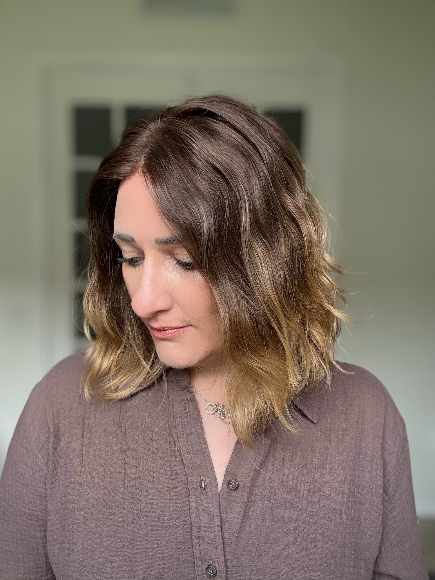&quot;Juniper&quot;  Wavy Lace Top Wig (S)