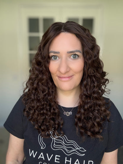 Curly hair topper 