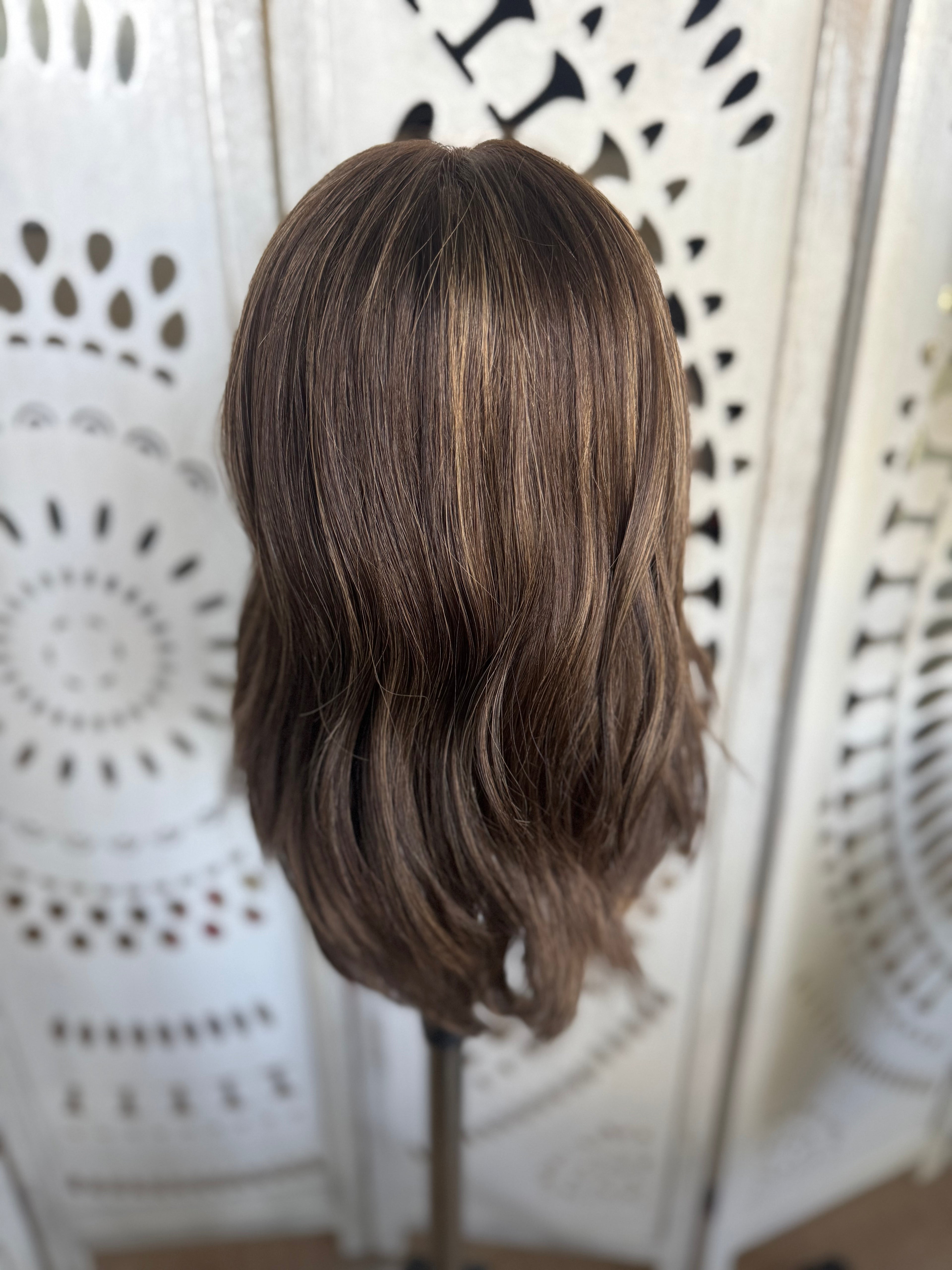 &quot;Wren&quot; 10x10 Lace Front Topper