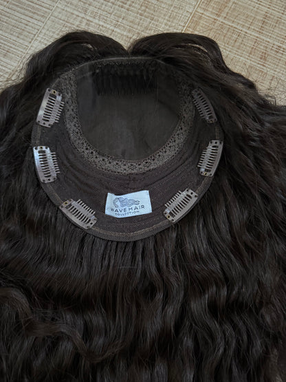 &quot;Isla&quot; 7x7 Curly Topper